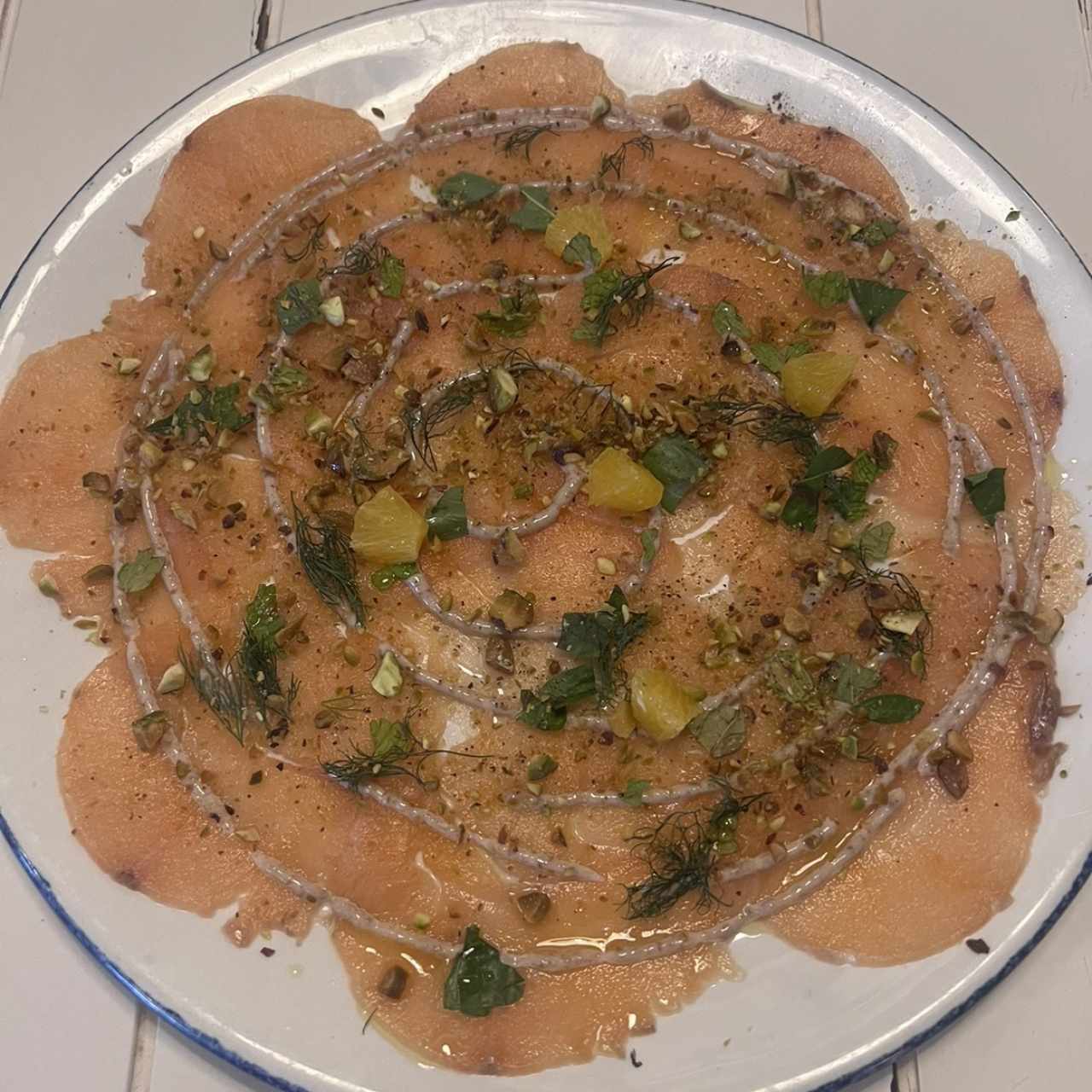 Carpaccio Di Salmone