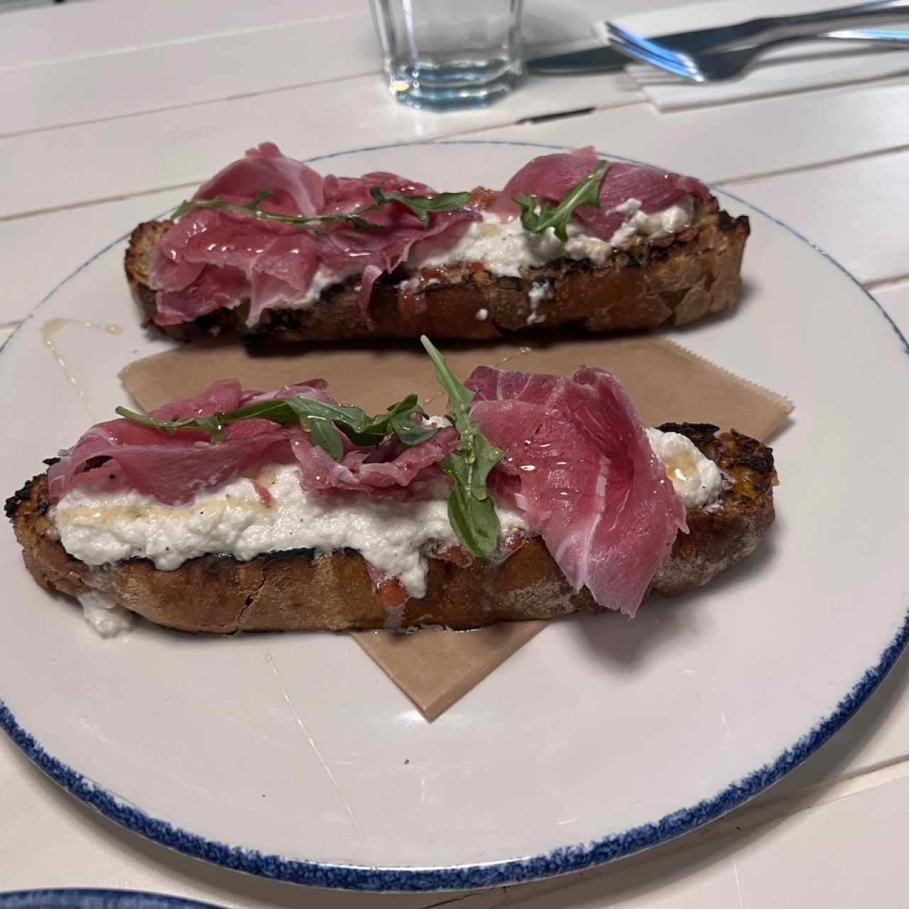 Crostini Prosciutto Di San Danielle