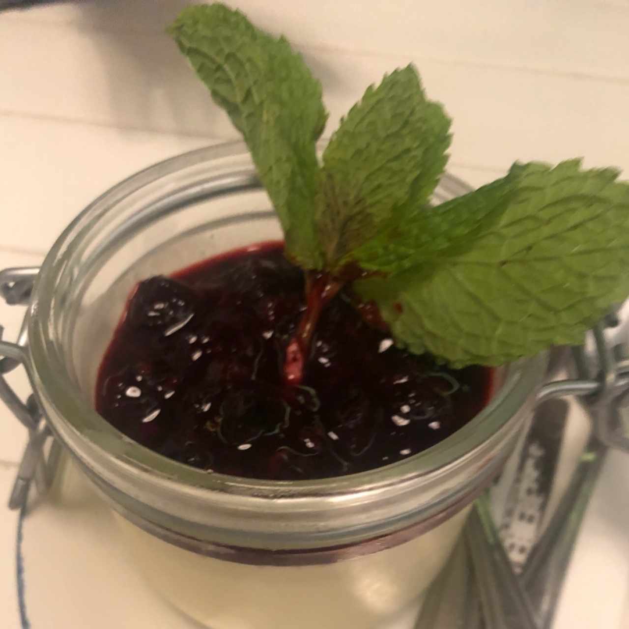 Panacotta de frutos rojos