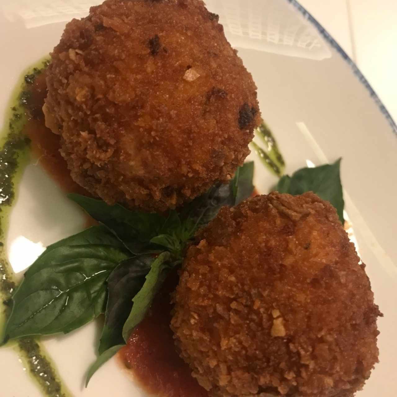 arancini di ossobuco 