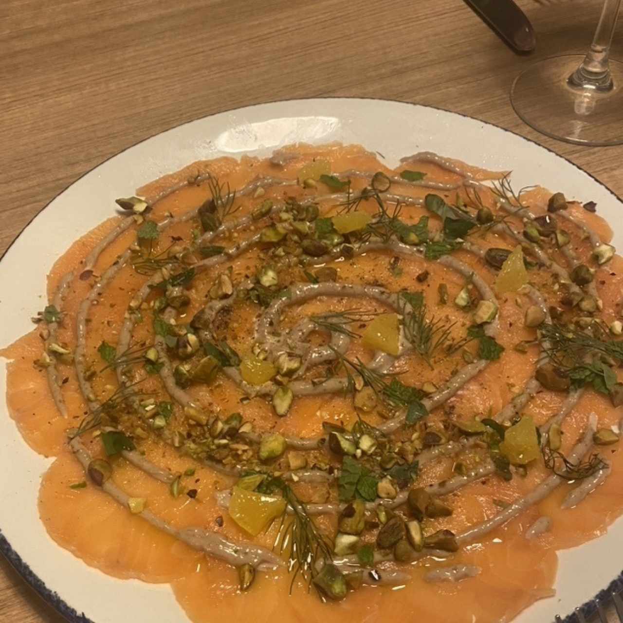 Carpaccio Di Salmone