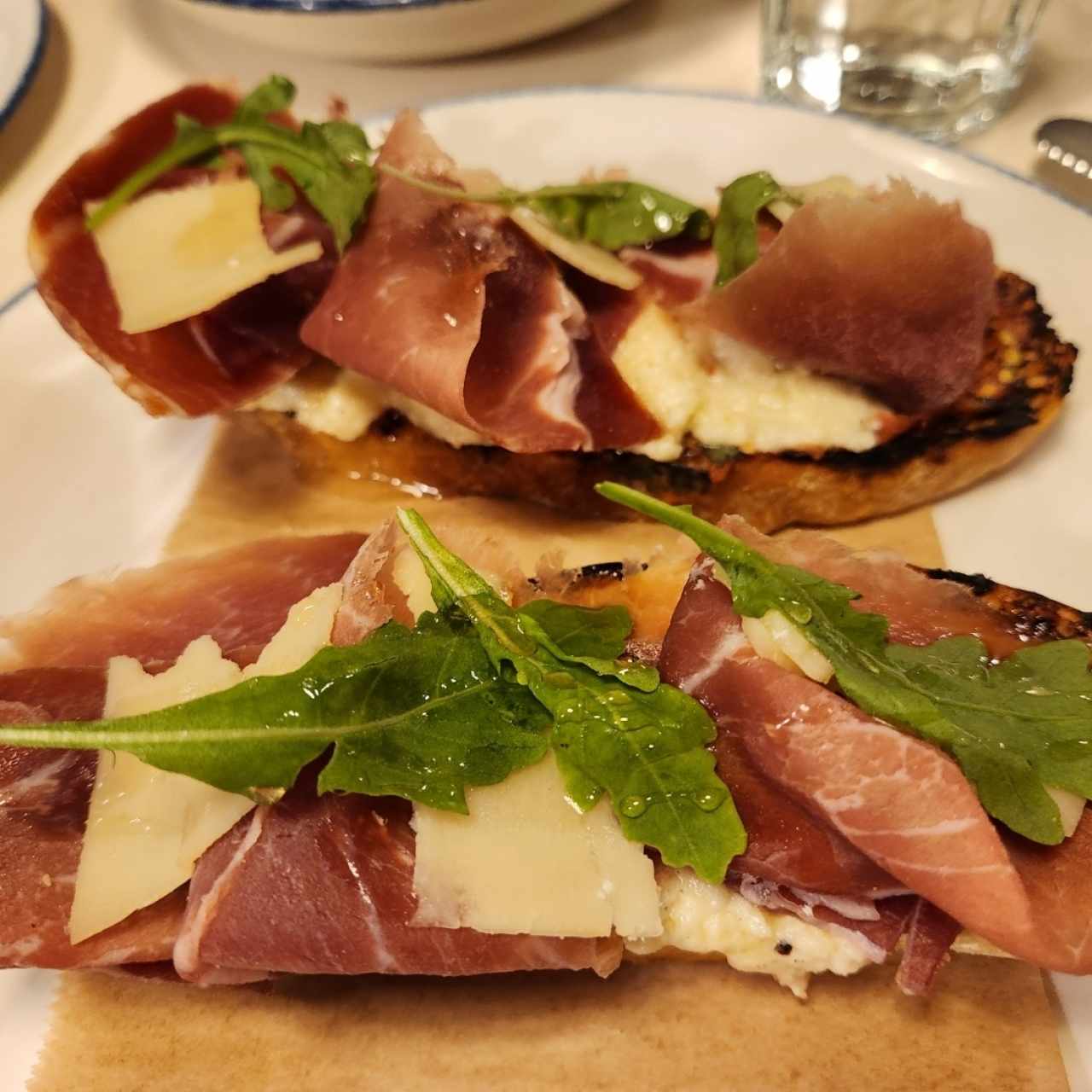 Crostini Prosciutto Di San Danielle