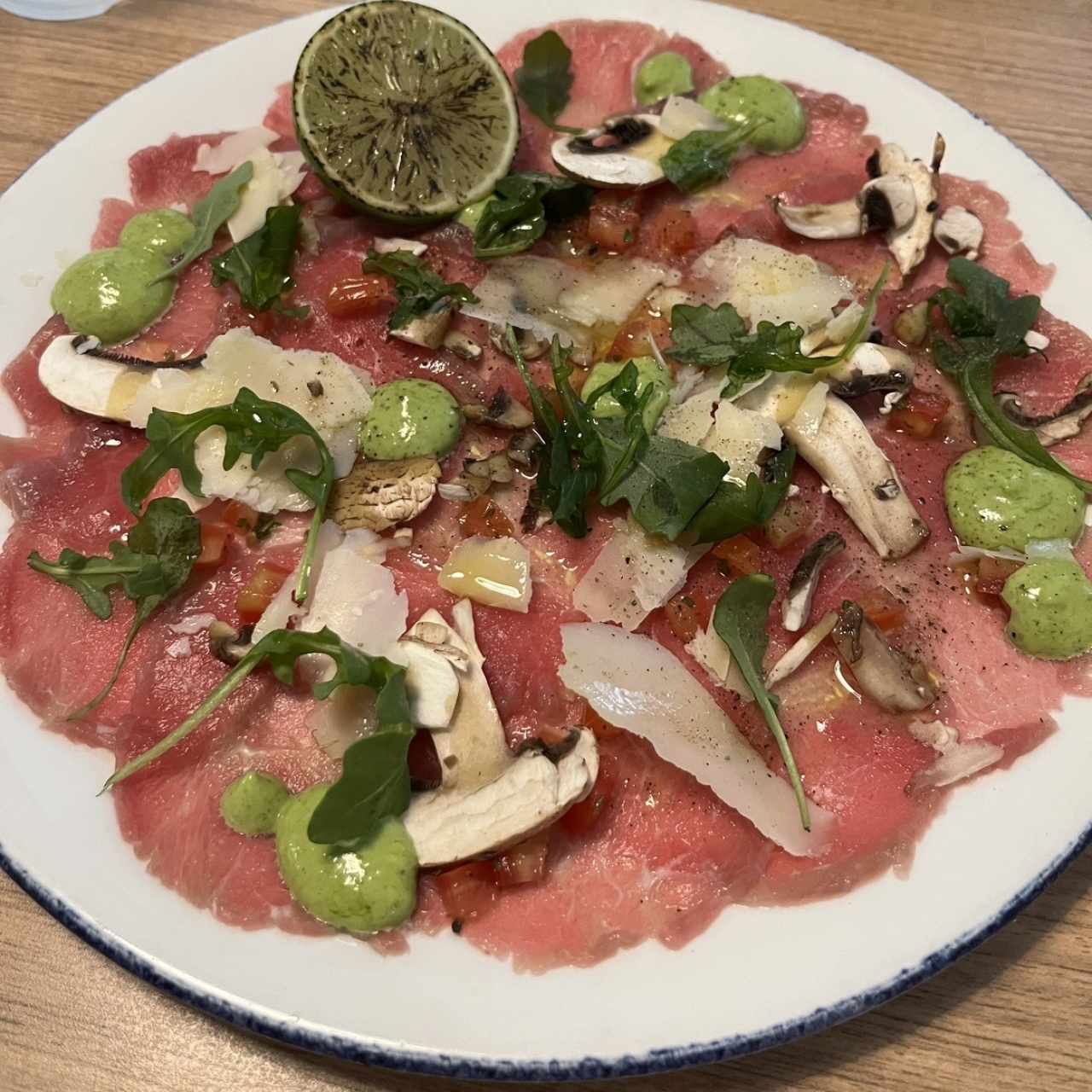 Carpaccio Di Manzo