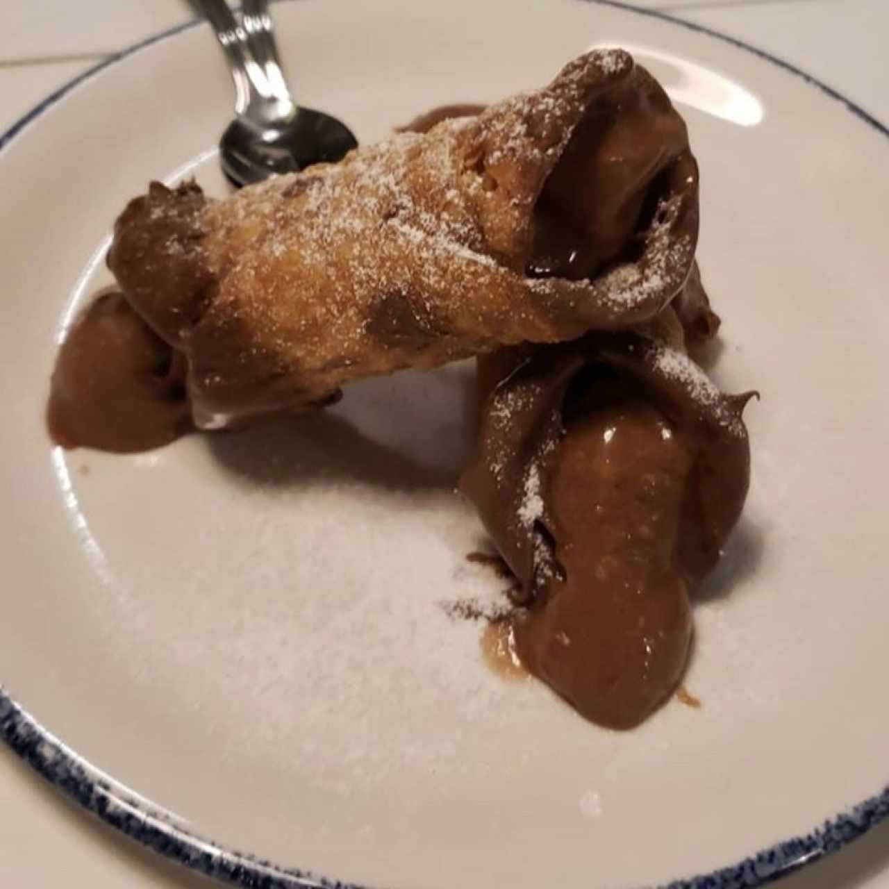 canoli de nutella