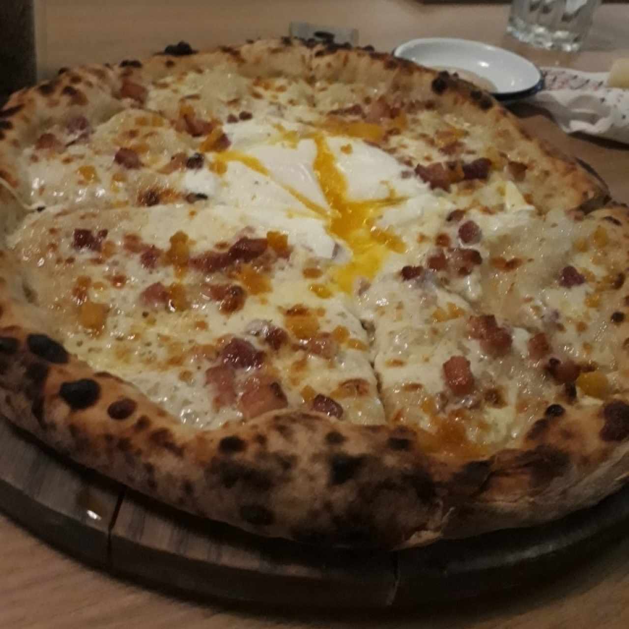 pizza carbonara