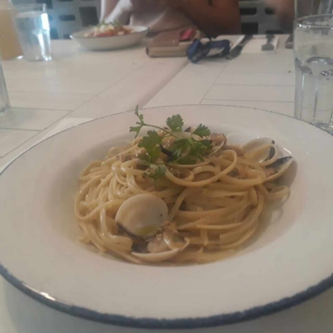 Linguini a la vongole