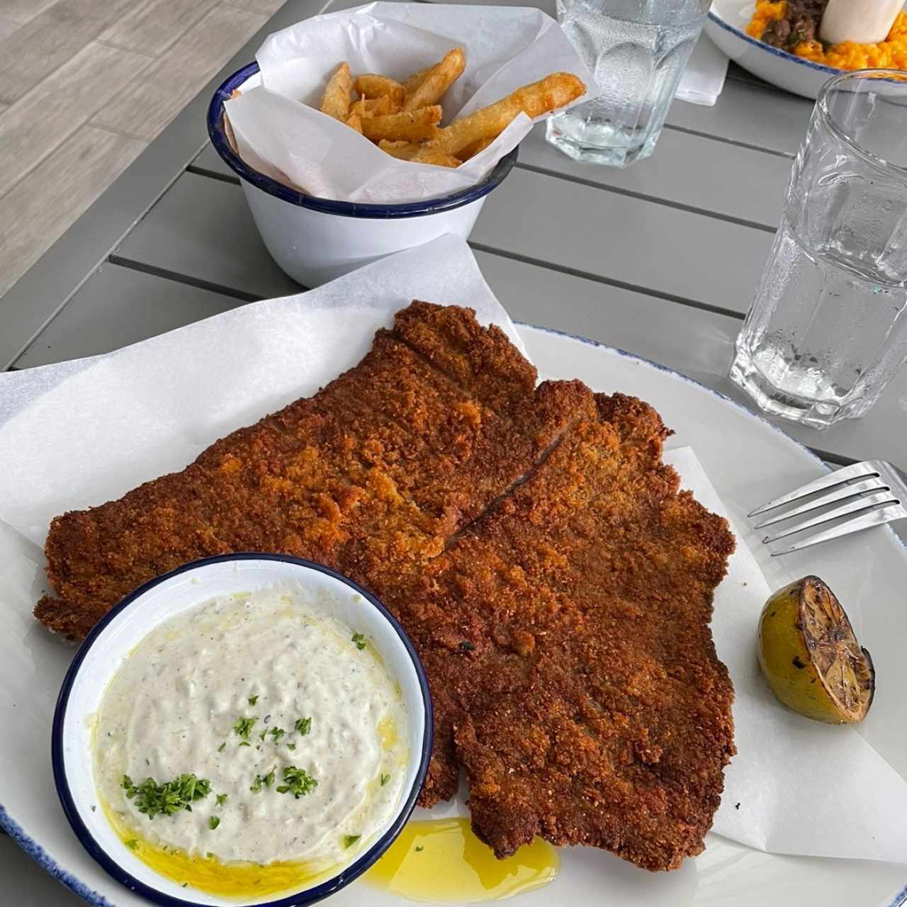 Secondi Piatti - Milanesa de carne