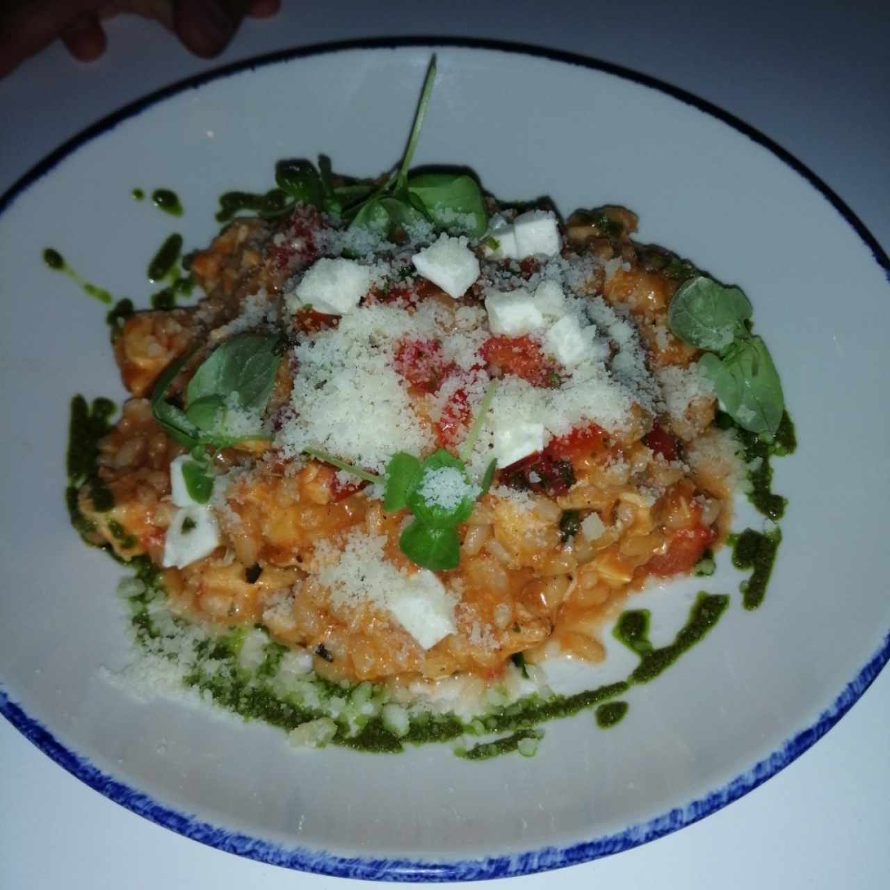 Risotto Caprese 