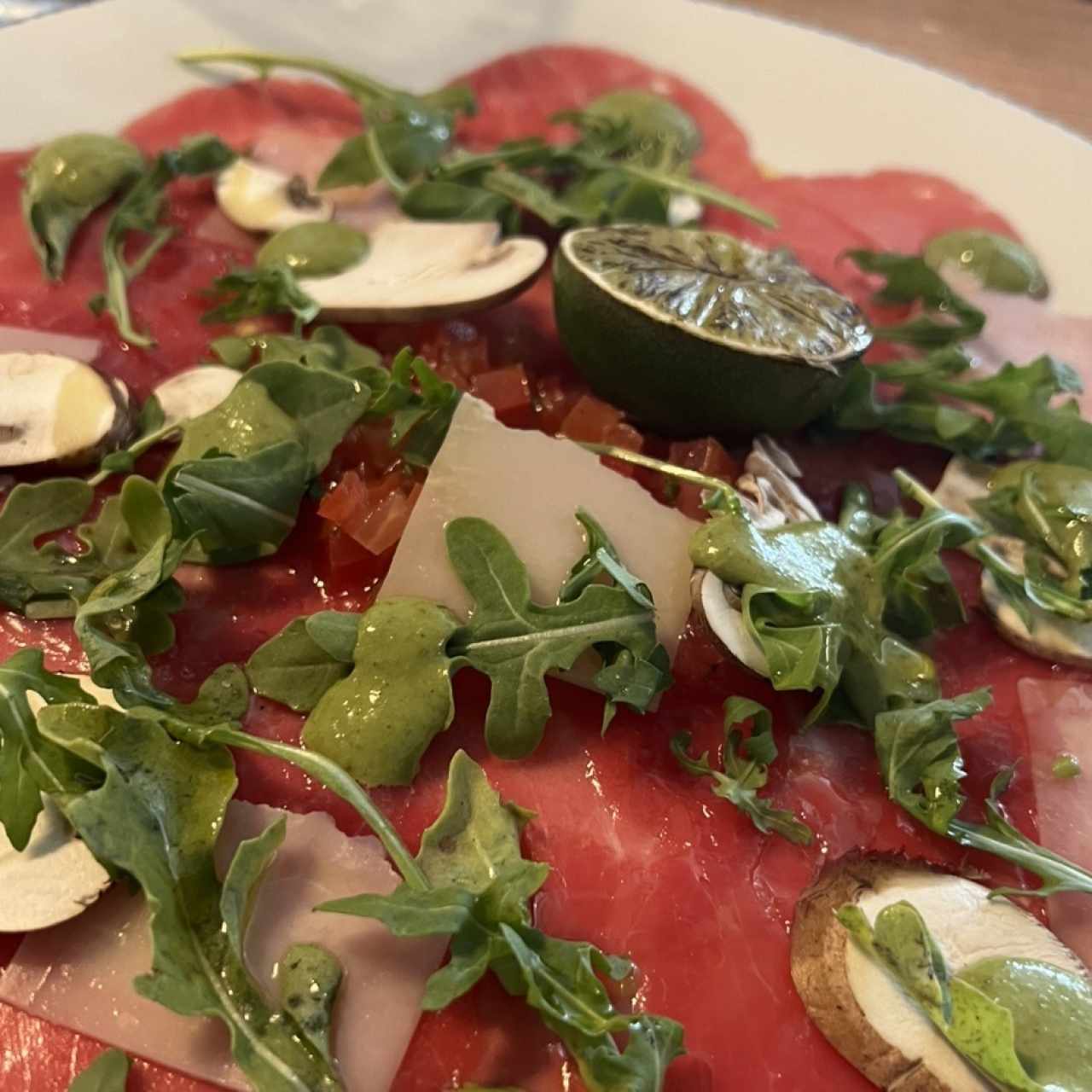 Carpaccio Di Manzo