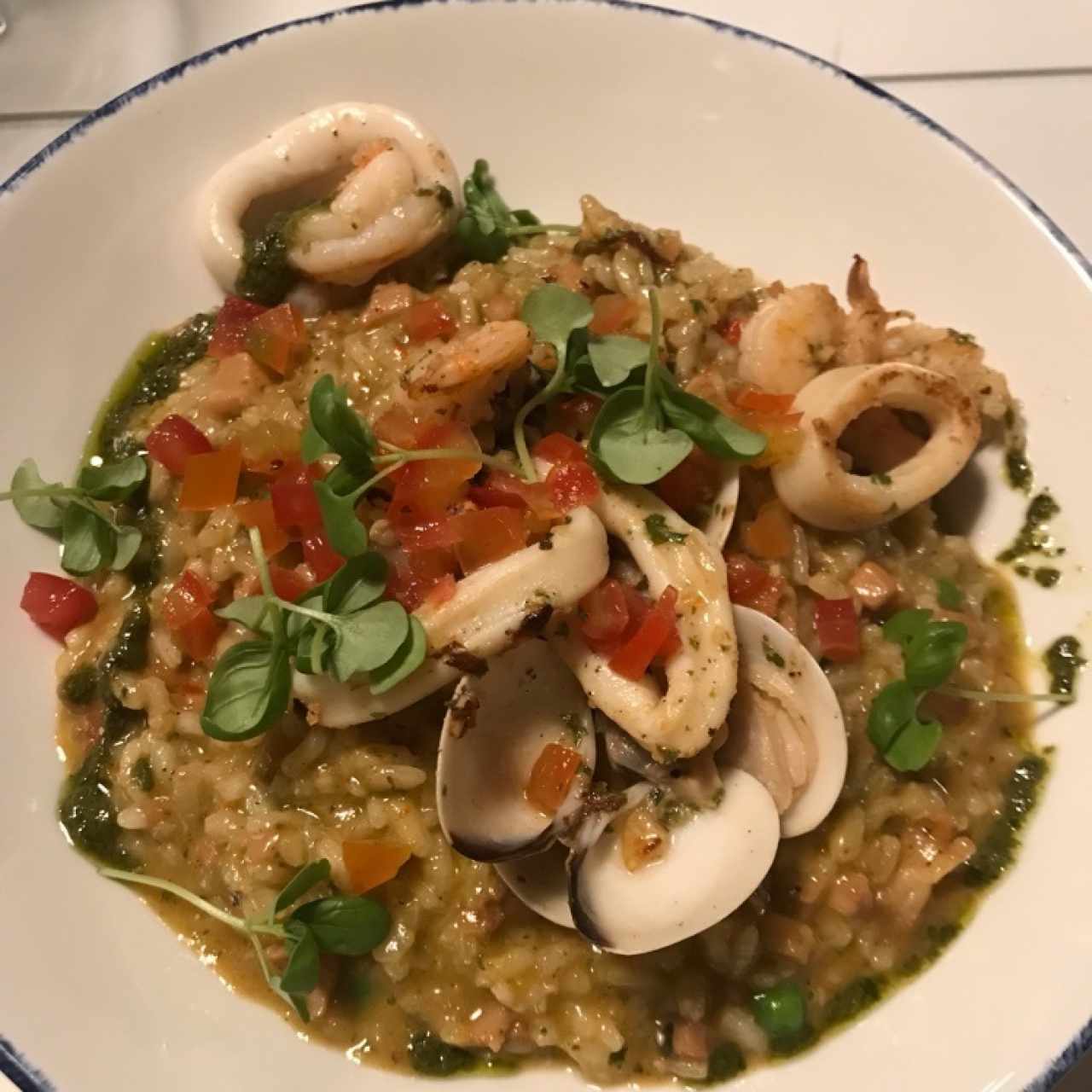 Rissoto de Mariscos