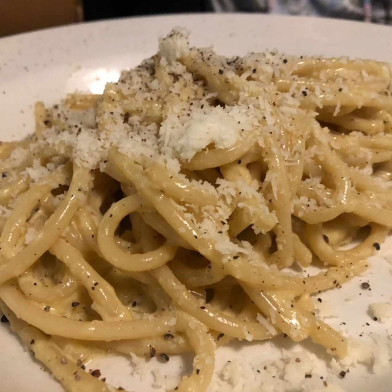 Bucatini Cacio E Pepe