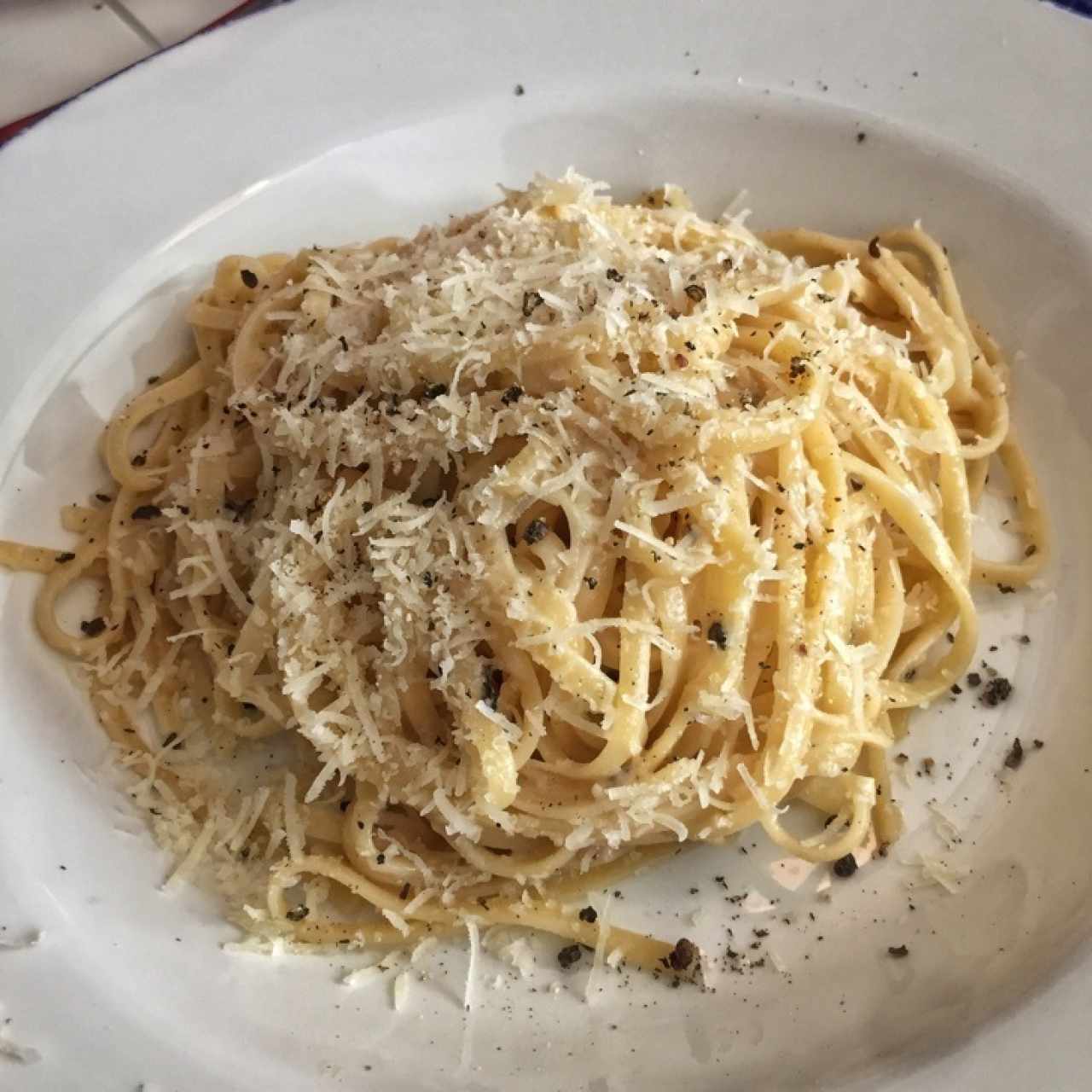 Linguini Cacio e Pepe