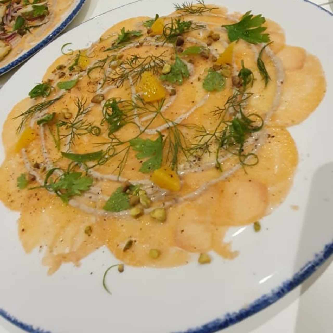 carpaccio di salmone 