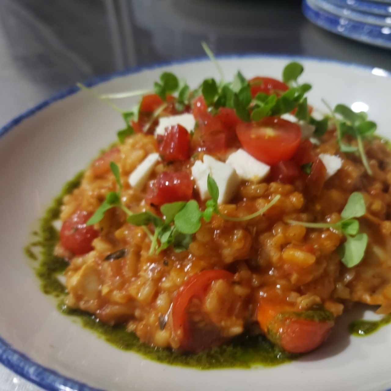 risotto caprese