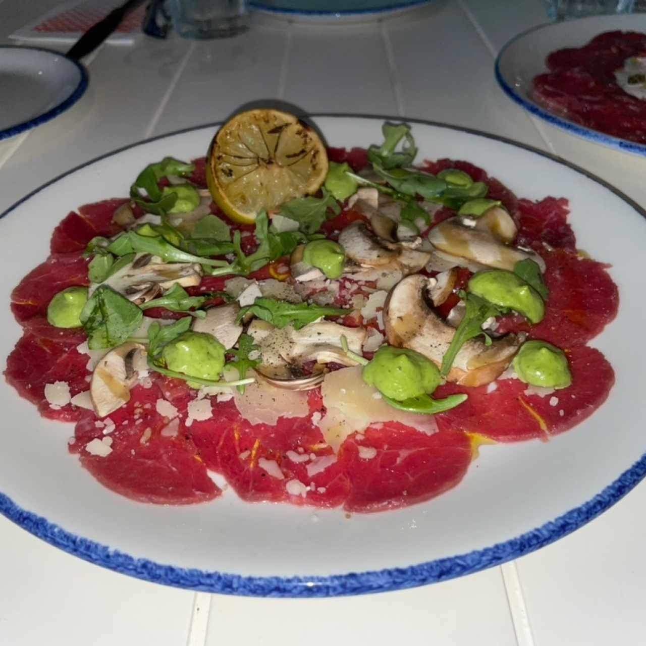 Carpaccio Di Manzo