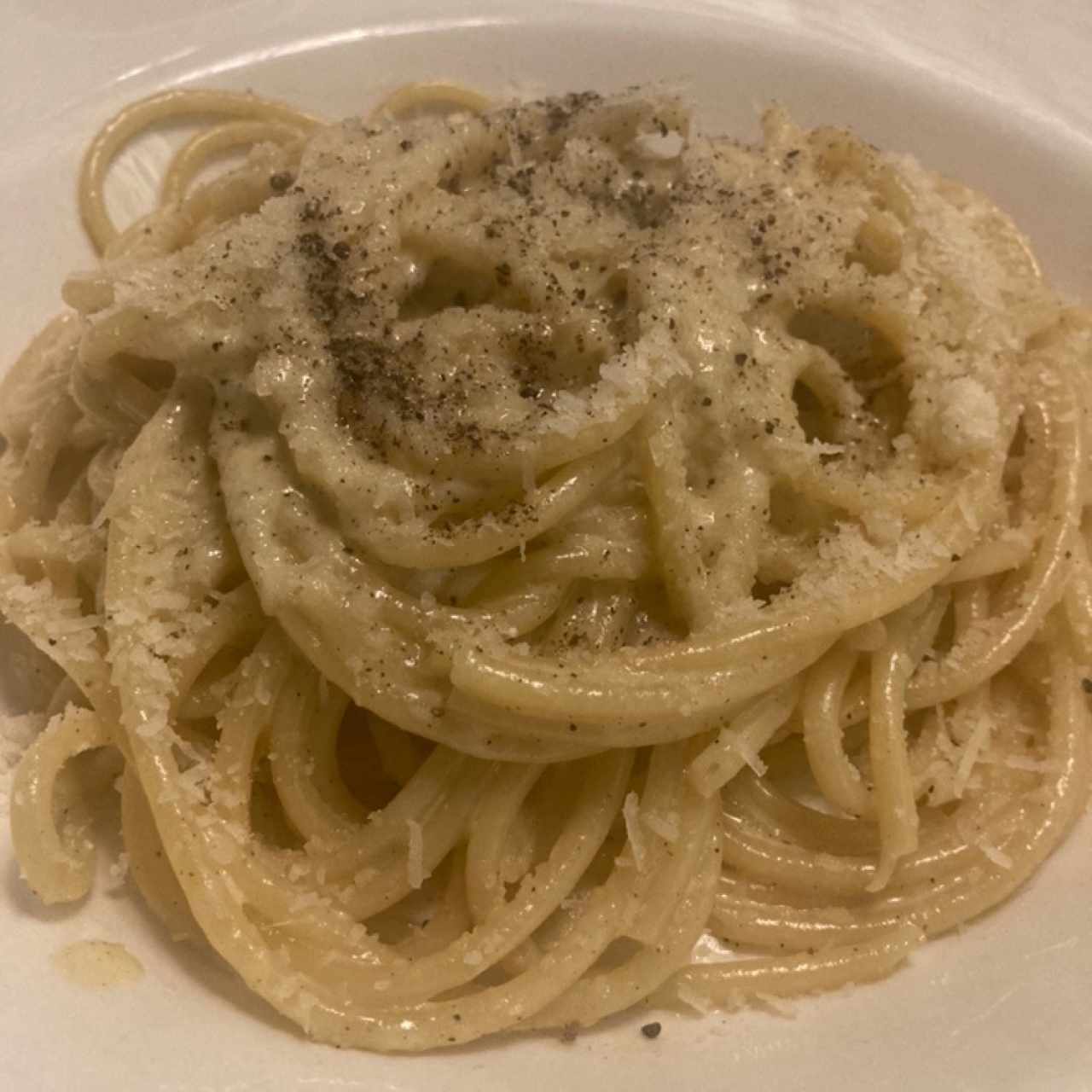 Bucatini Cacio E Pepe