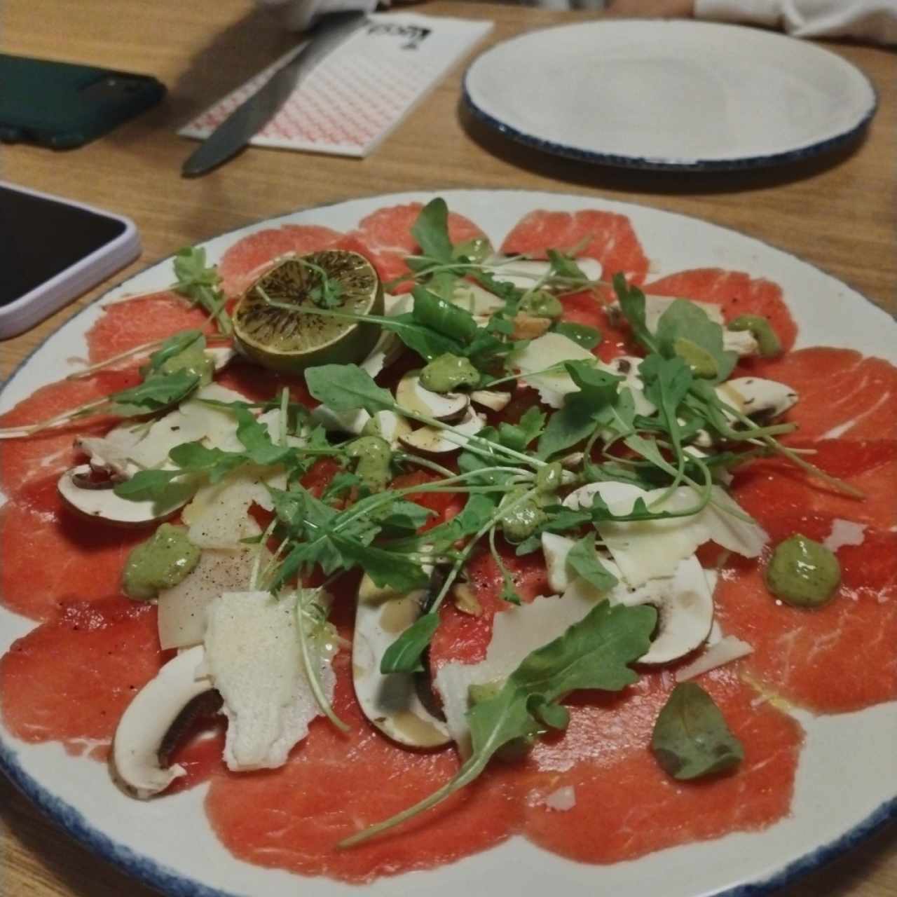 Carpaccio Di Manzo