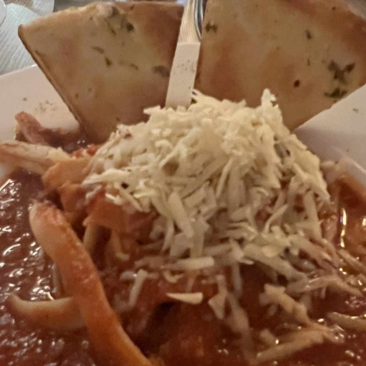 Pasta boloñesa 