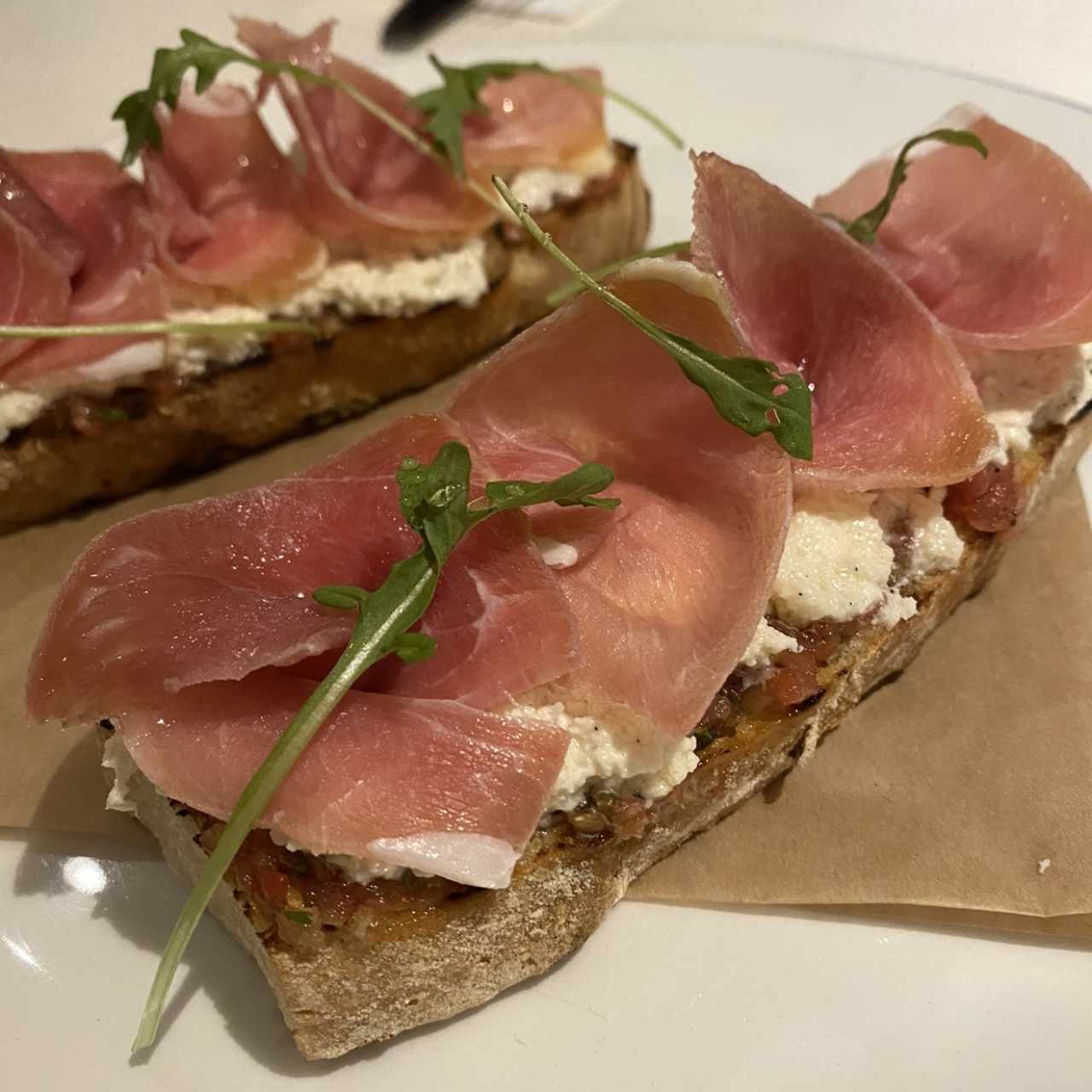 Crostini Prosciutto Di San Danielle