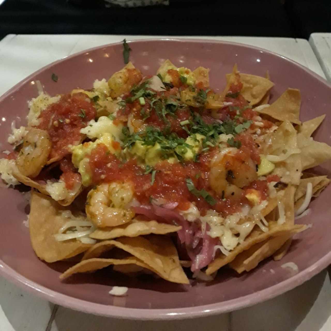 Nachos de Camarón