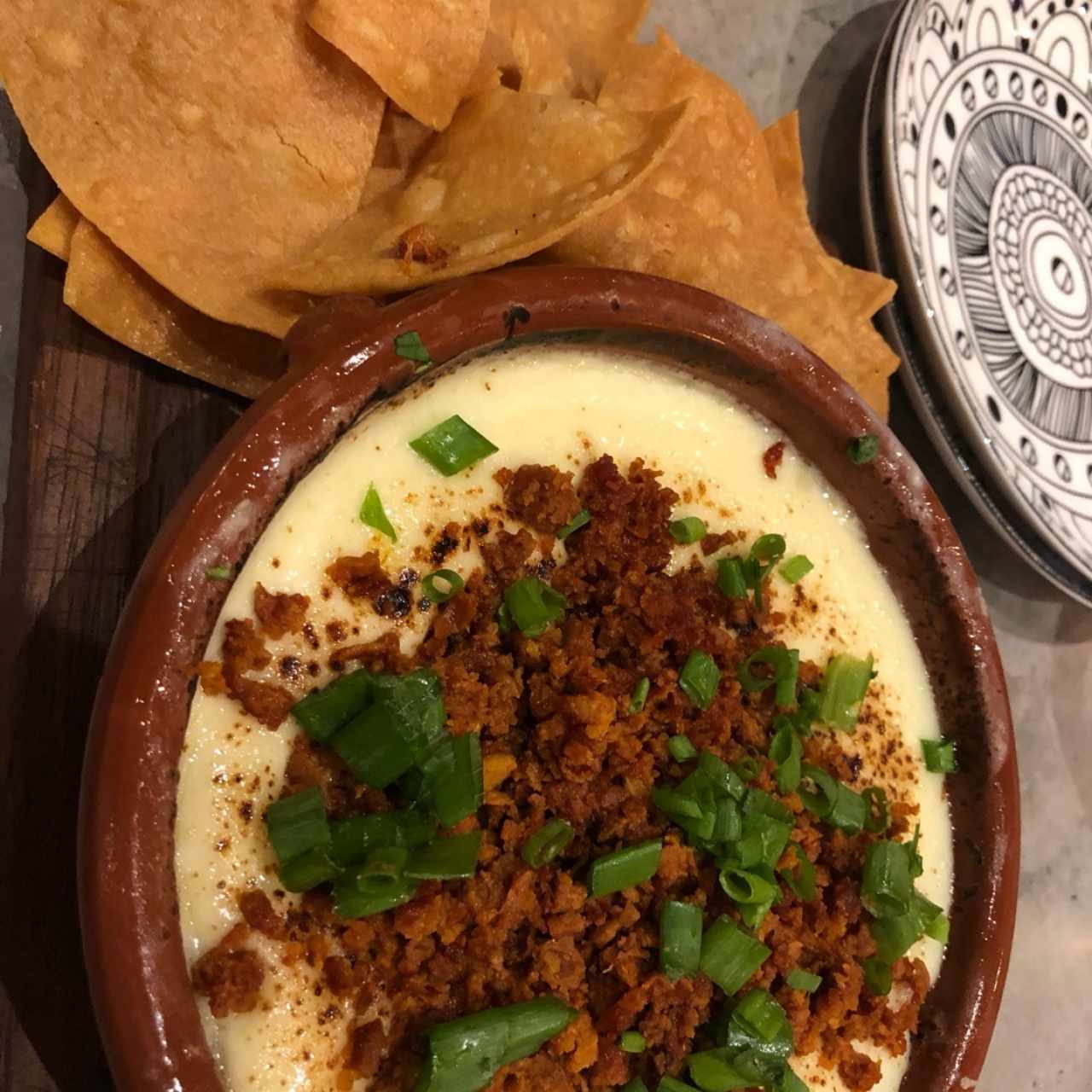 fundido de chorizo