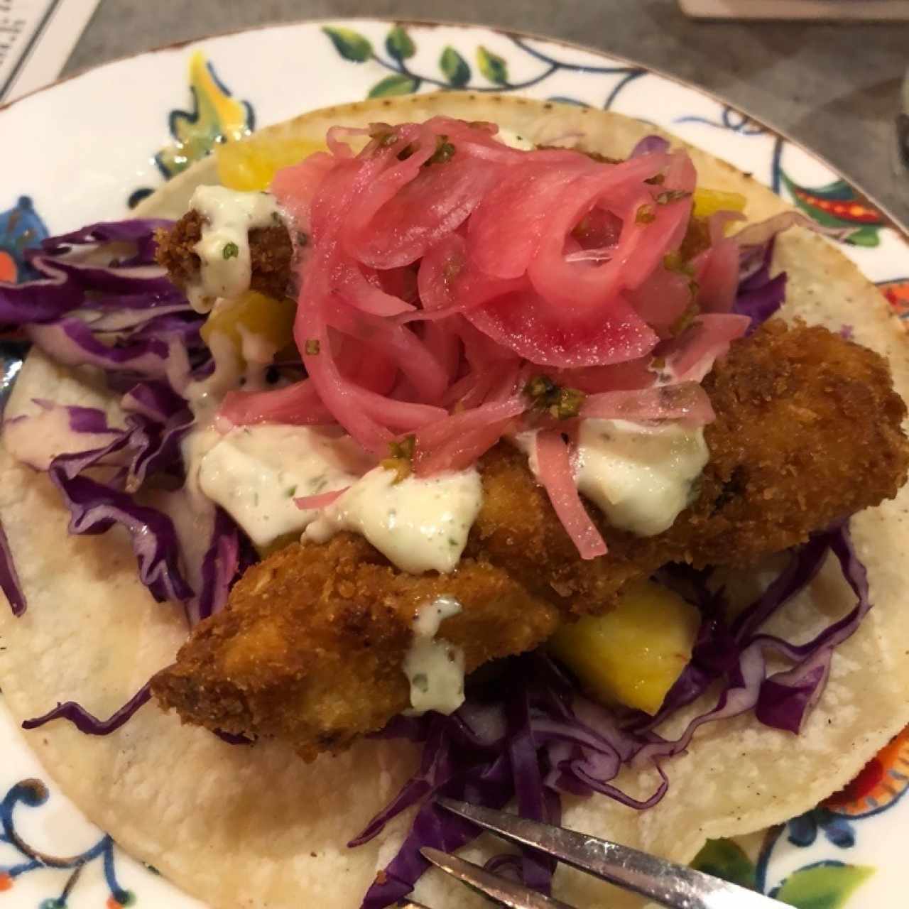 taco de pescado 