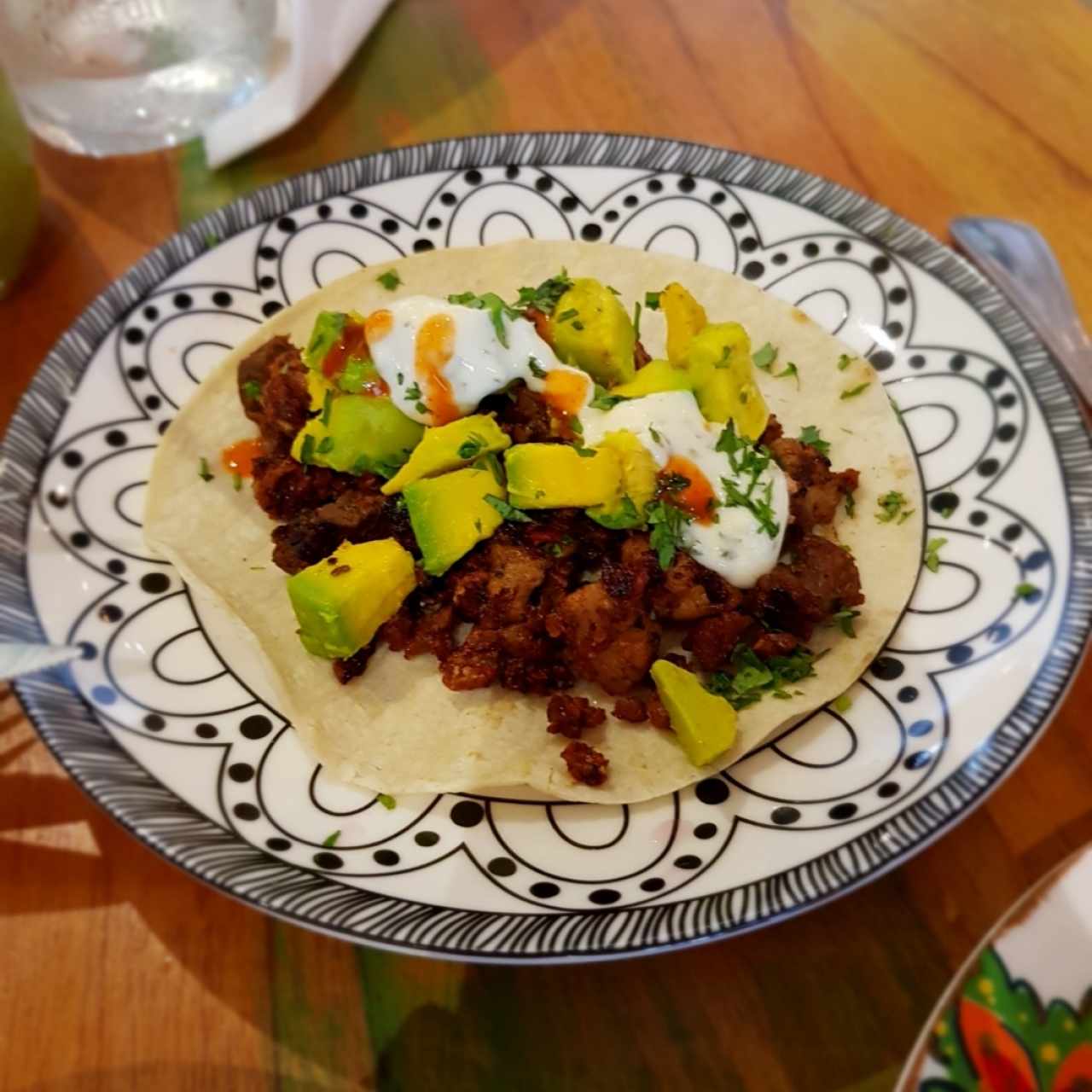 taco chorizo