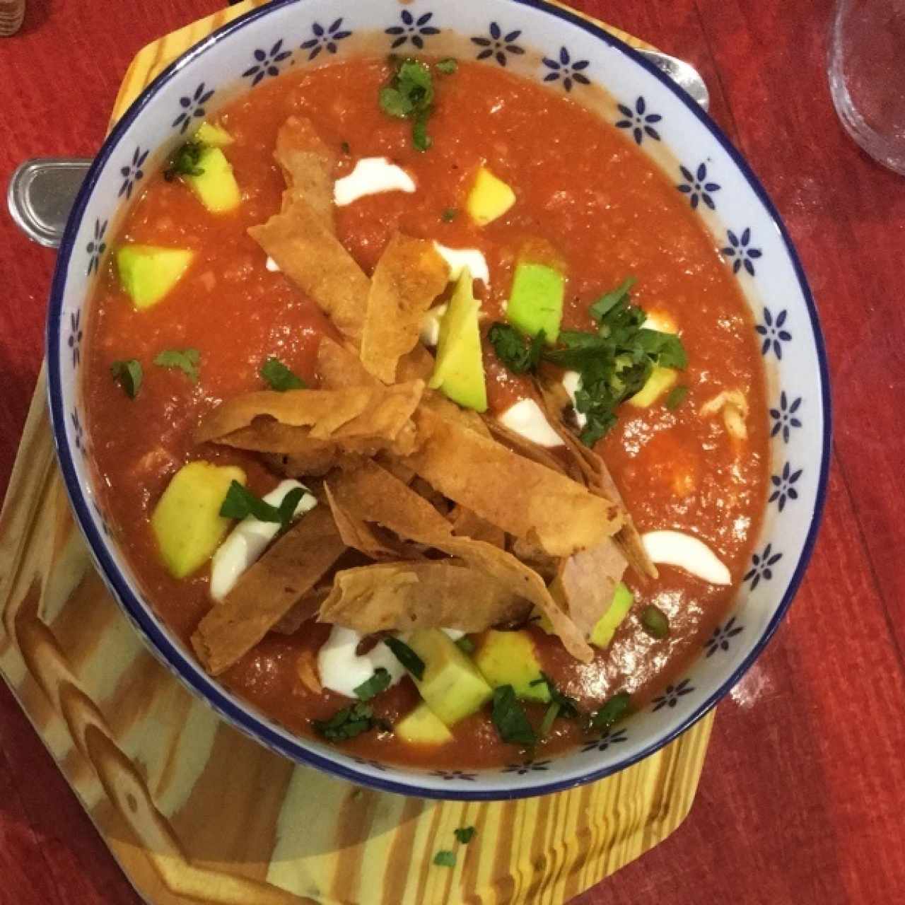 sopa de tortilla