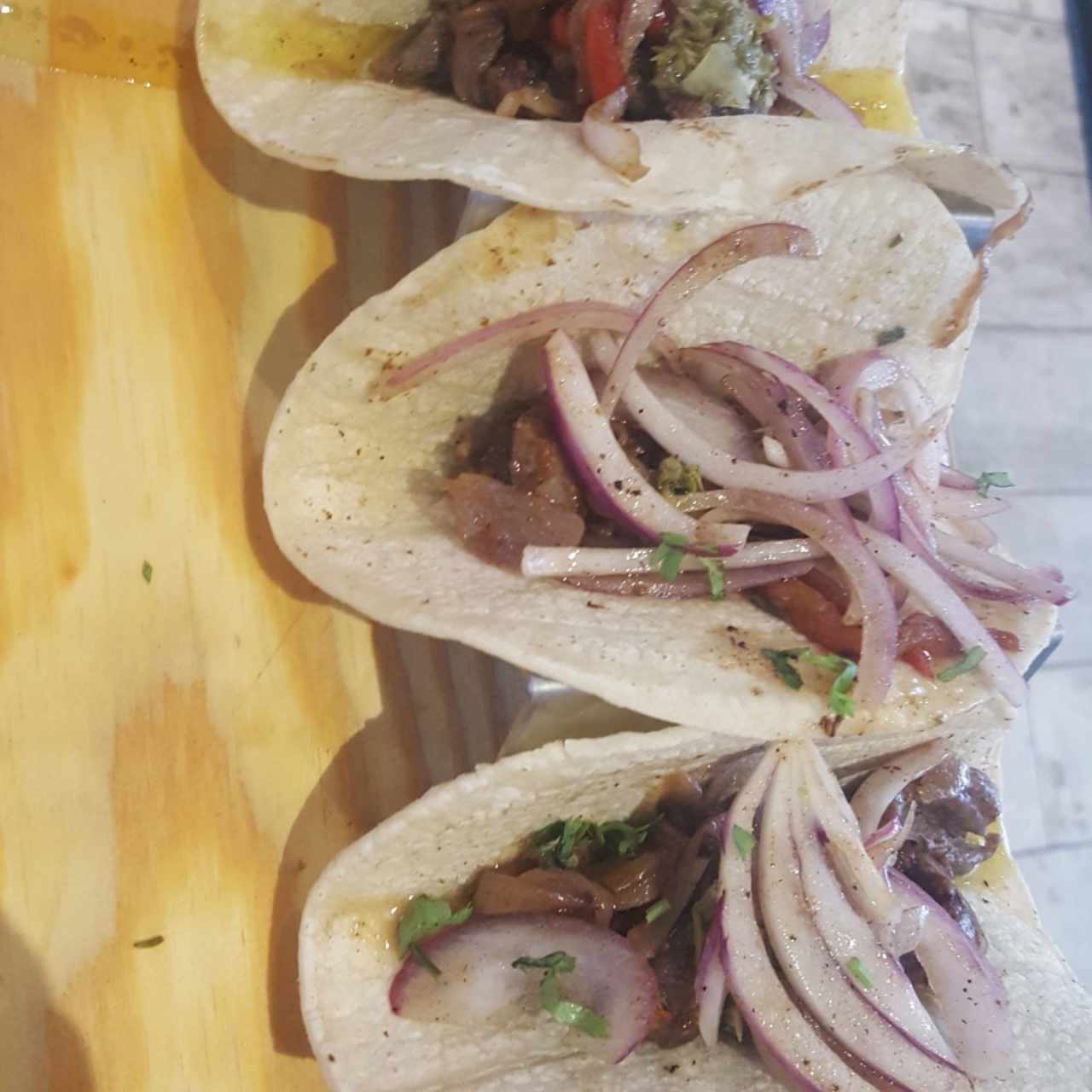 tacos de entraña