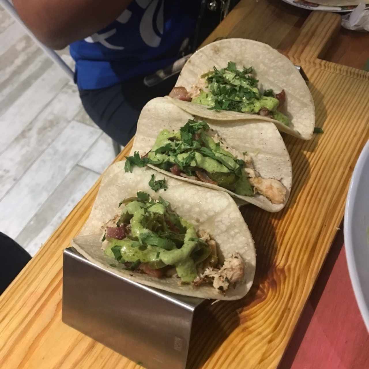 Tacos de pollo