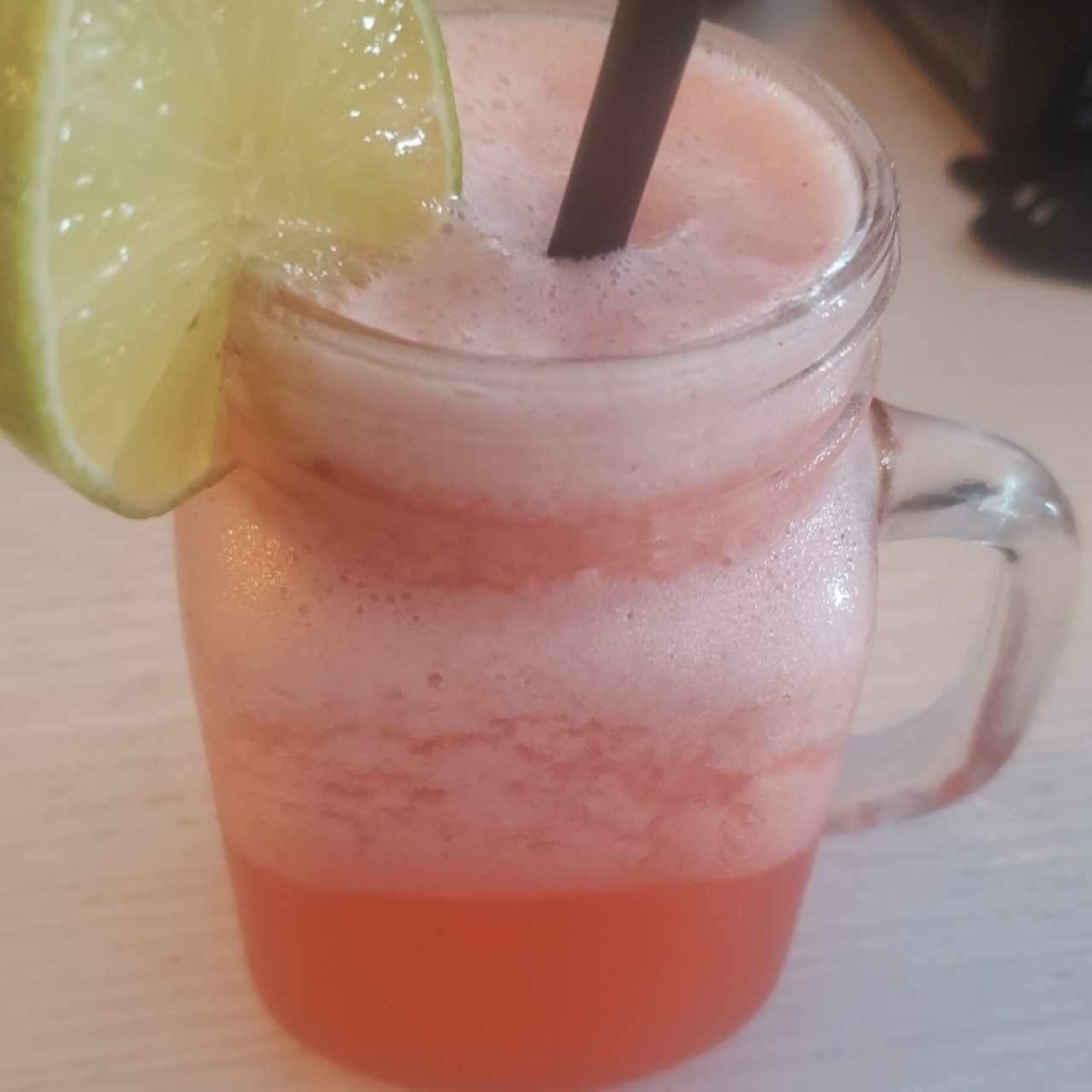 limonada de fresa