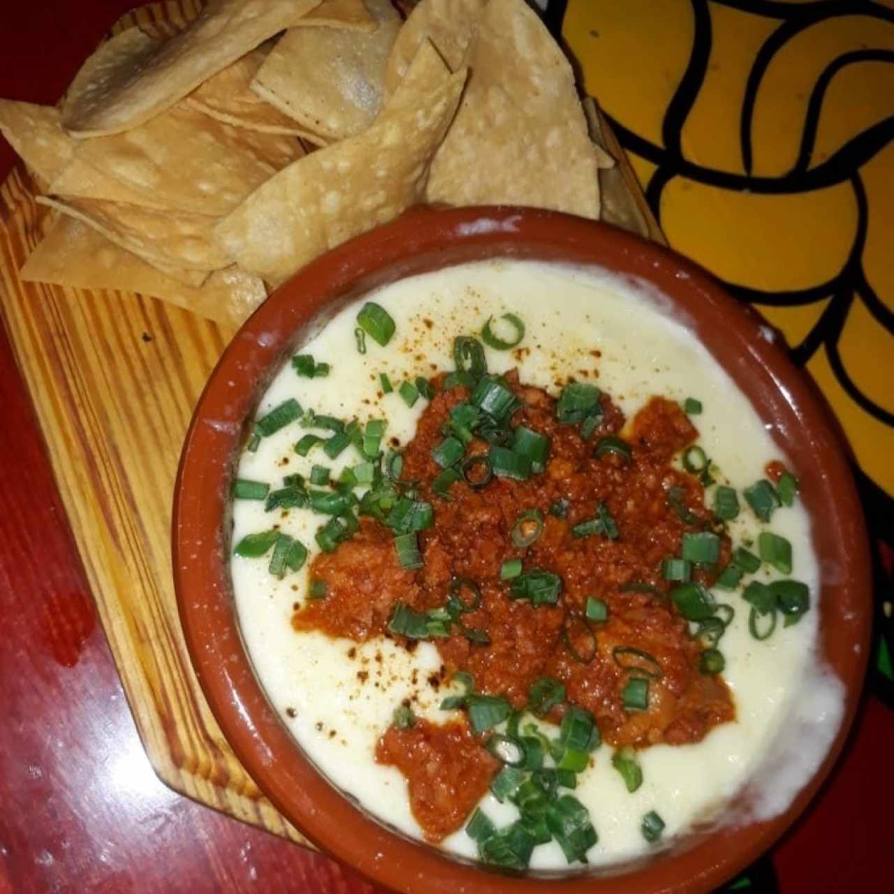 Quedo fundido con chorizo 