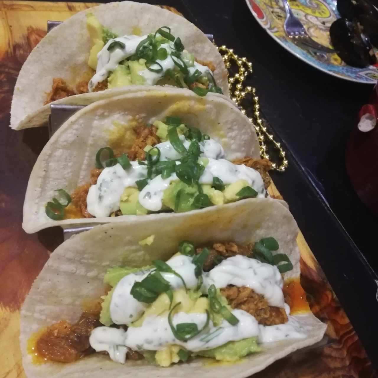 Trío de tacos 