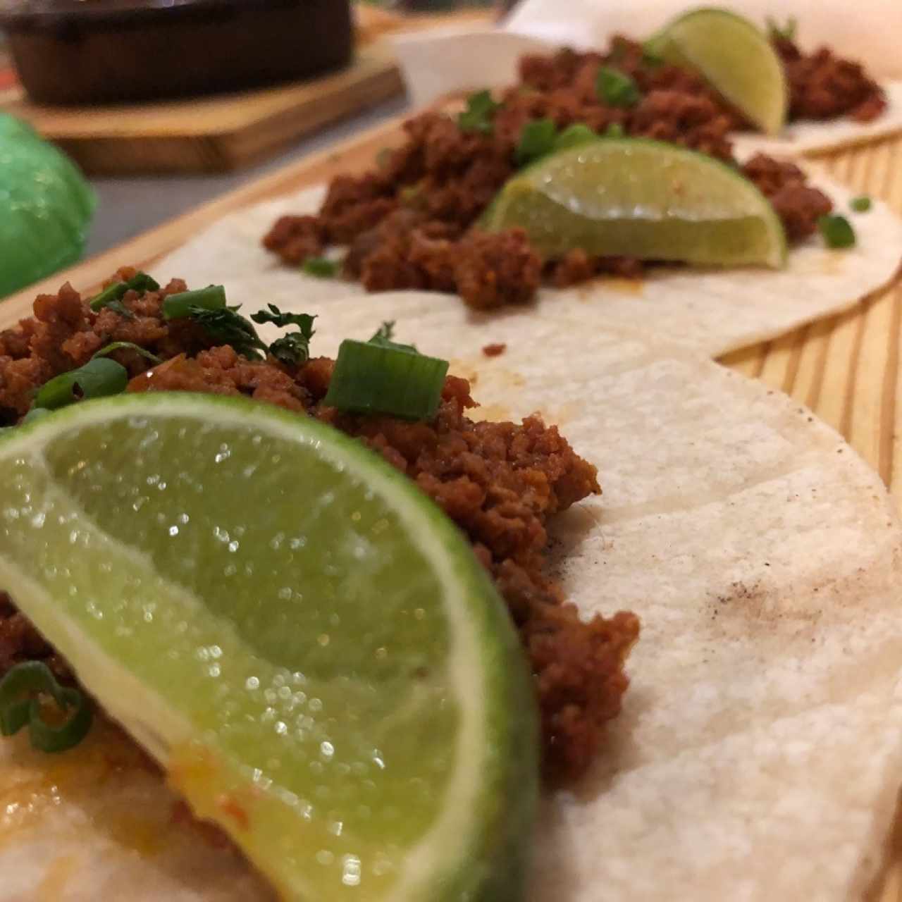 Tacos de Chorizo