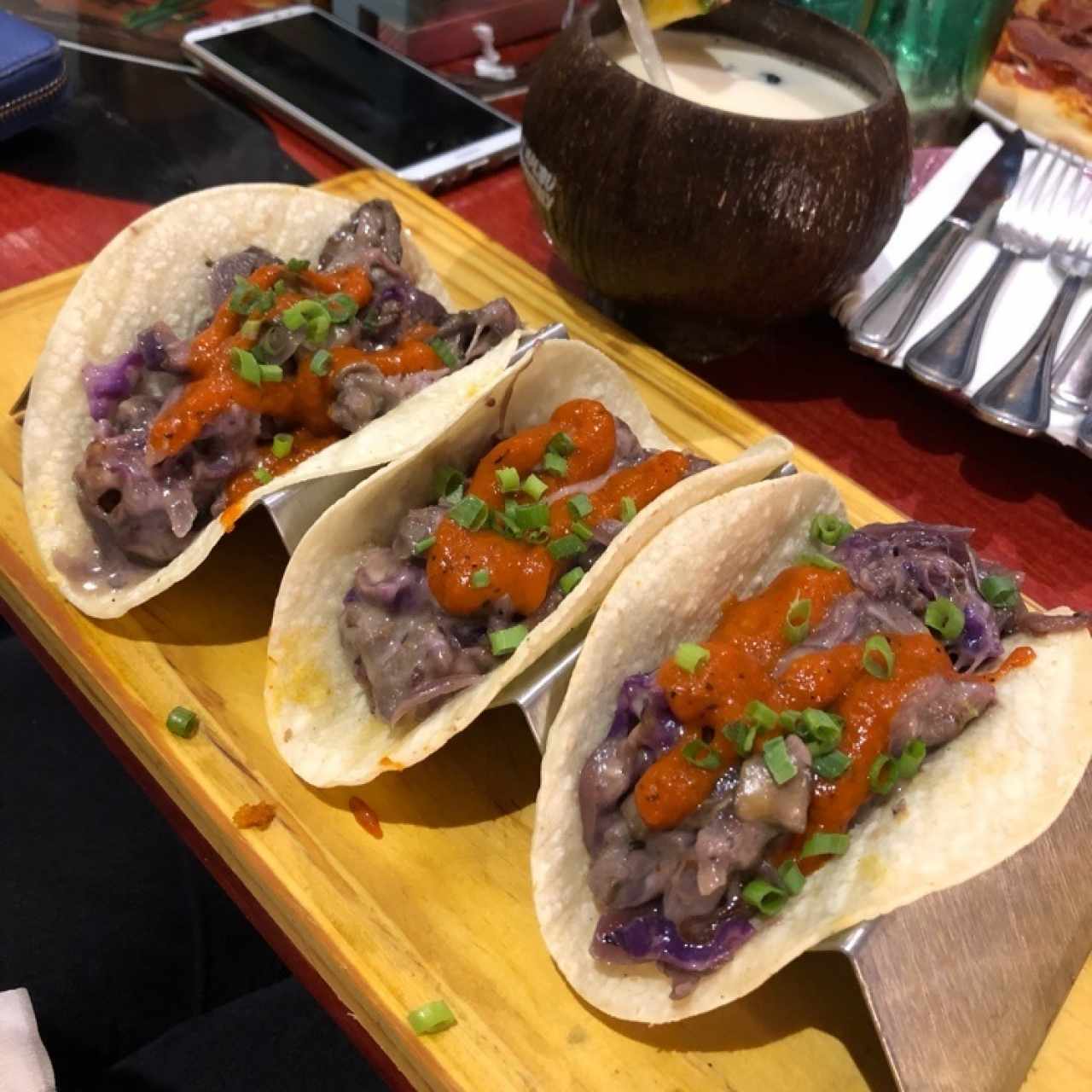 Tacos de entraña 