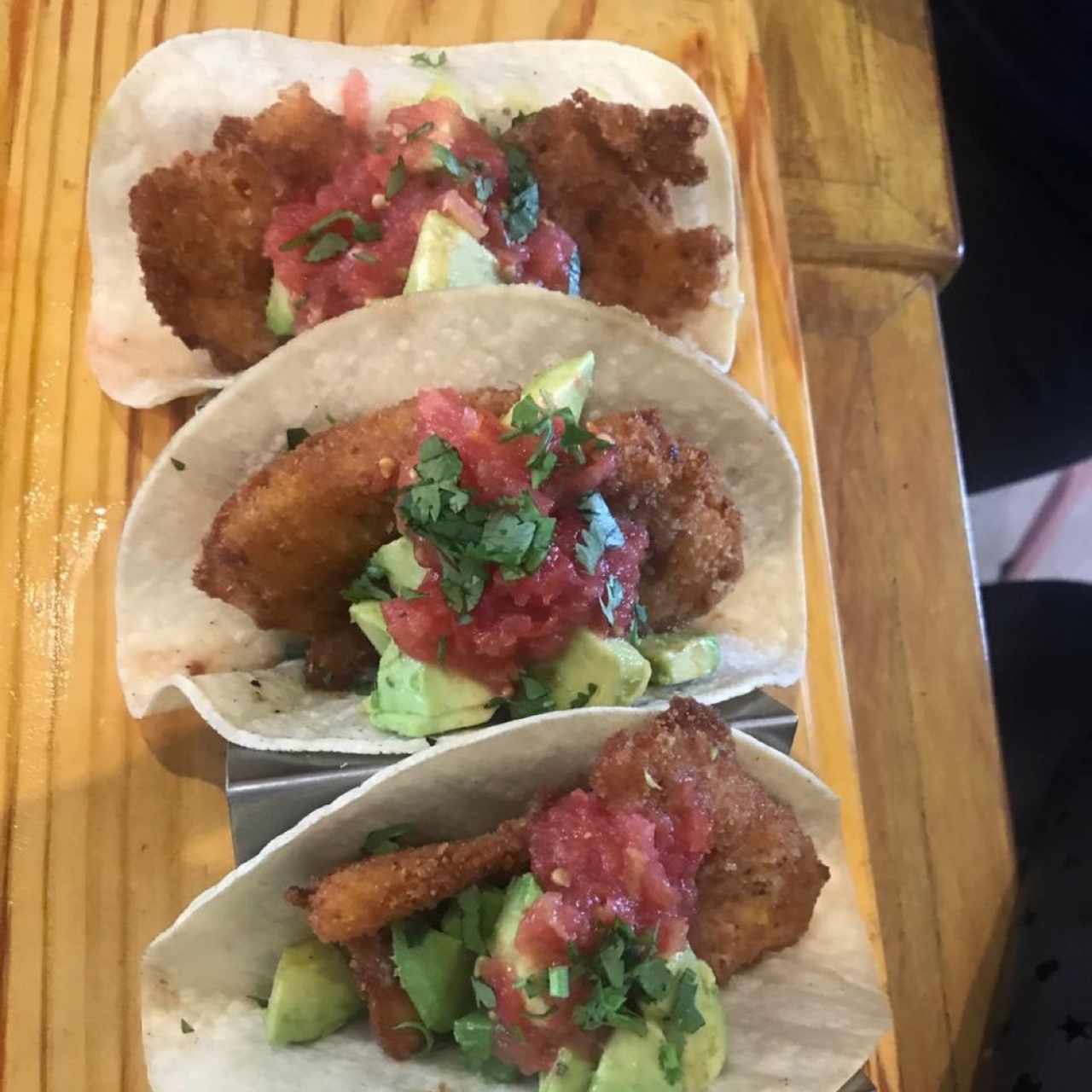 tacos de queso frito