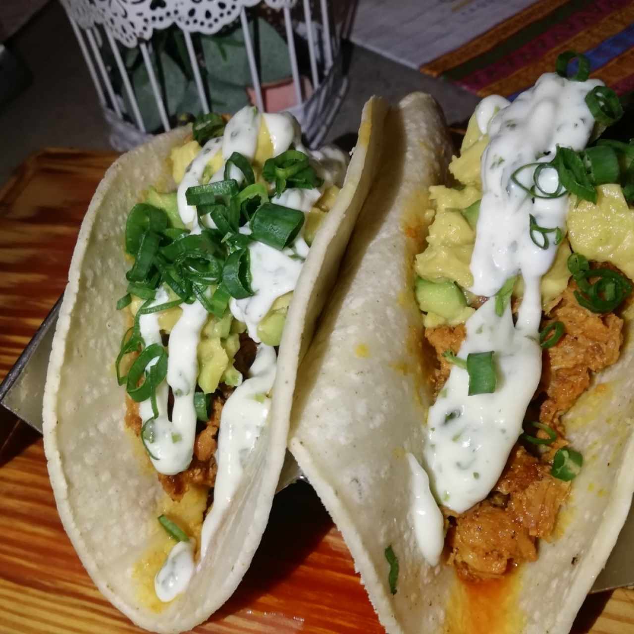 Tres tacos 