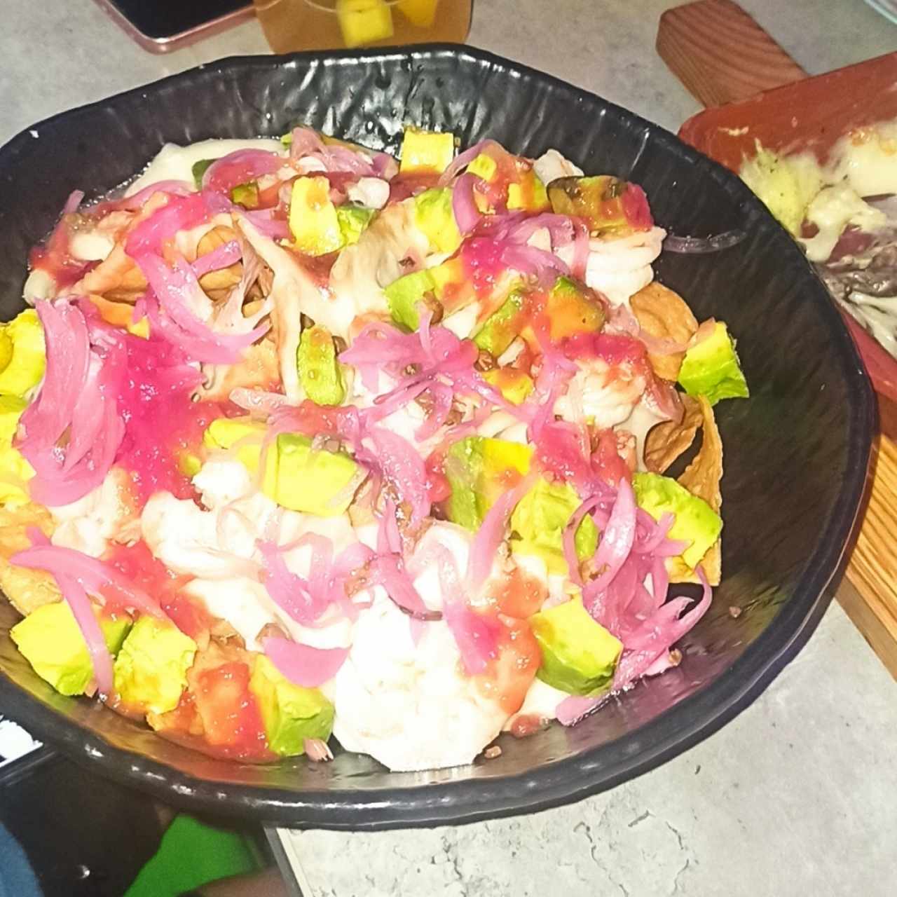 Nachos del mar 