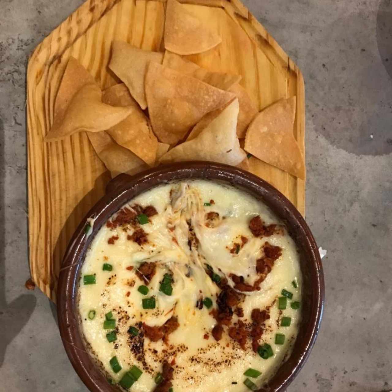 Queso fundido