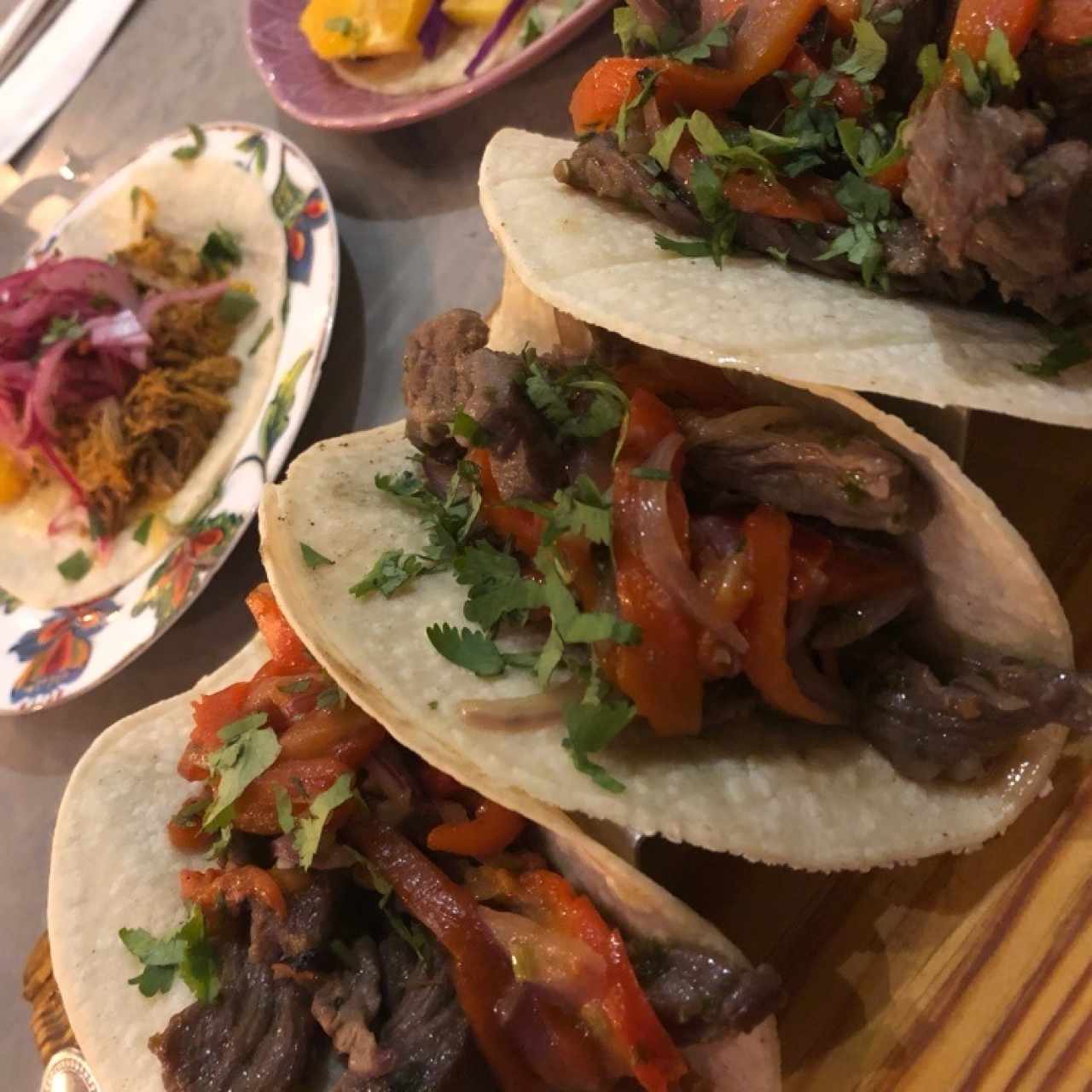 tacos de carne