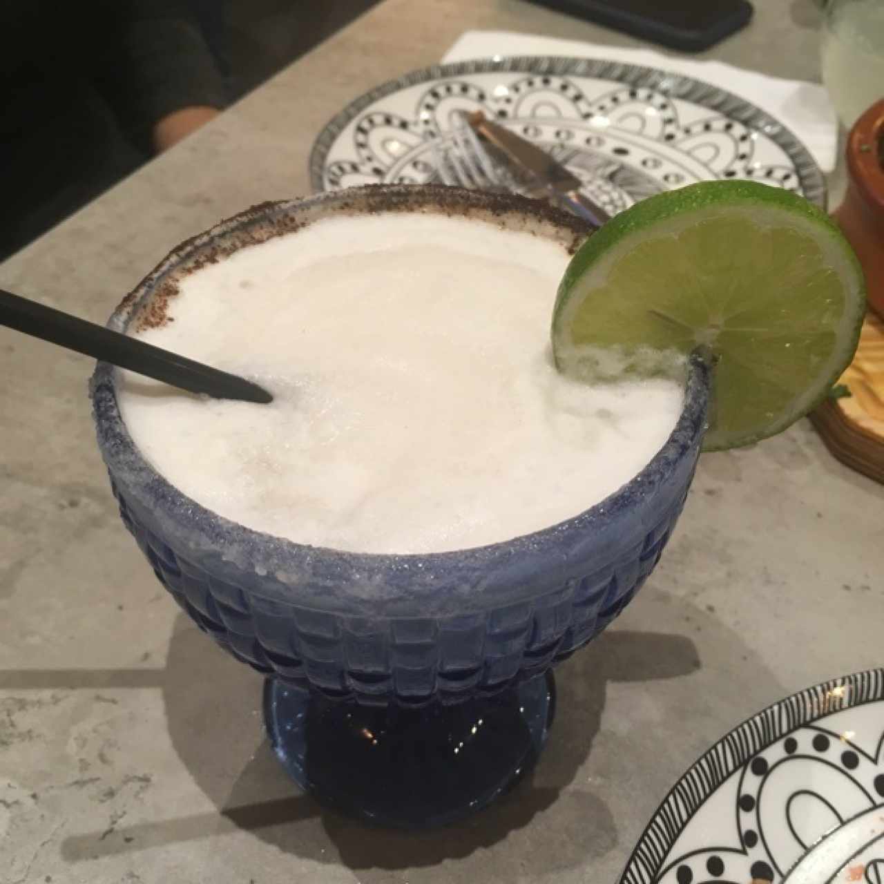 margarita frozen de coco! 