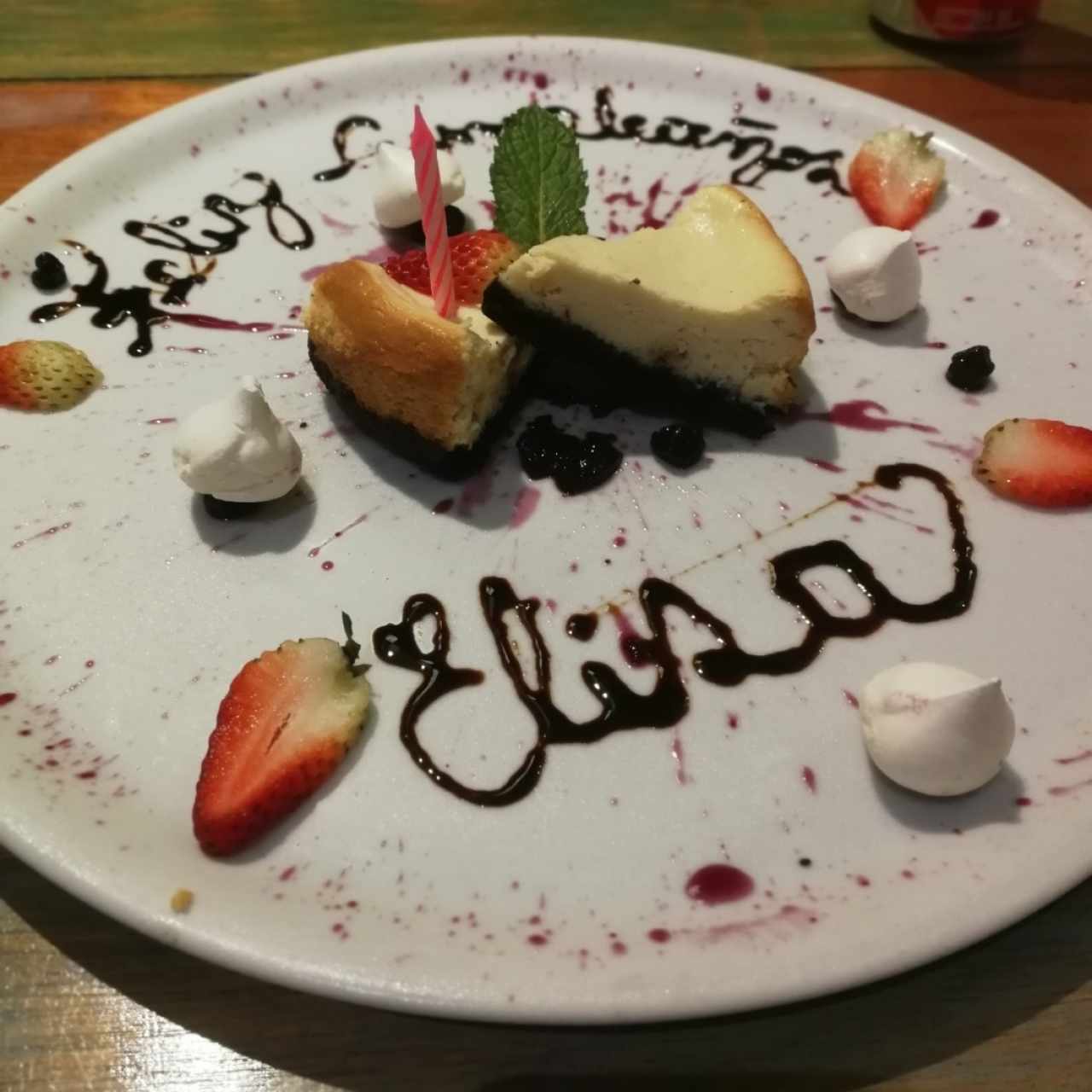 cheese cake de cumpleaños