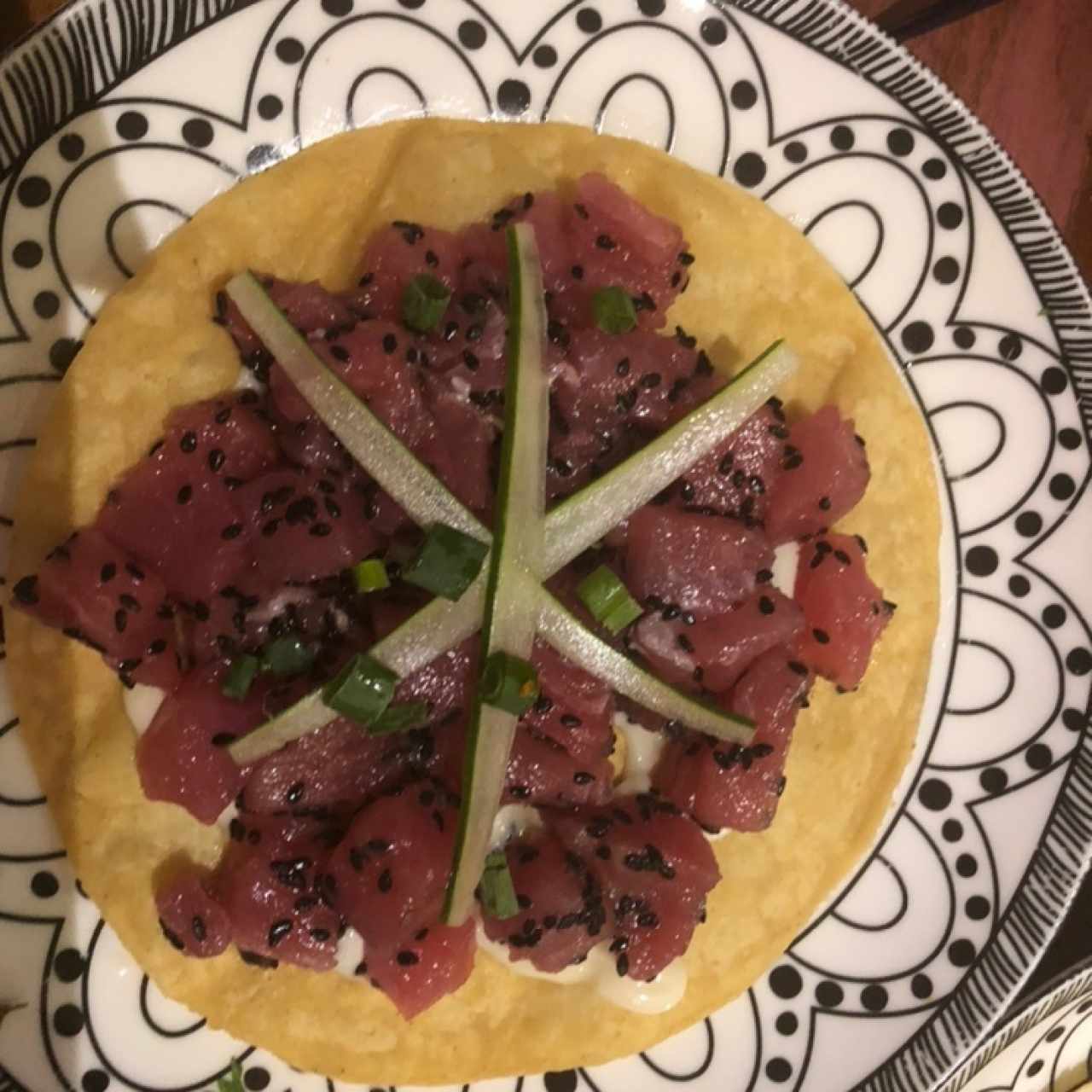 taco de atun