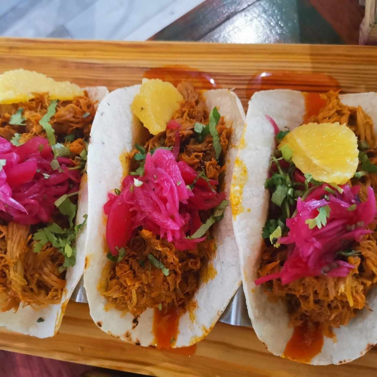 Tacos de cerdo 