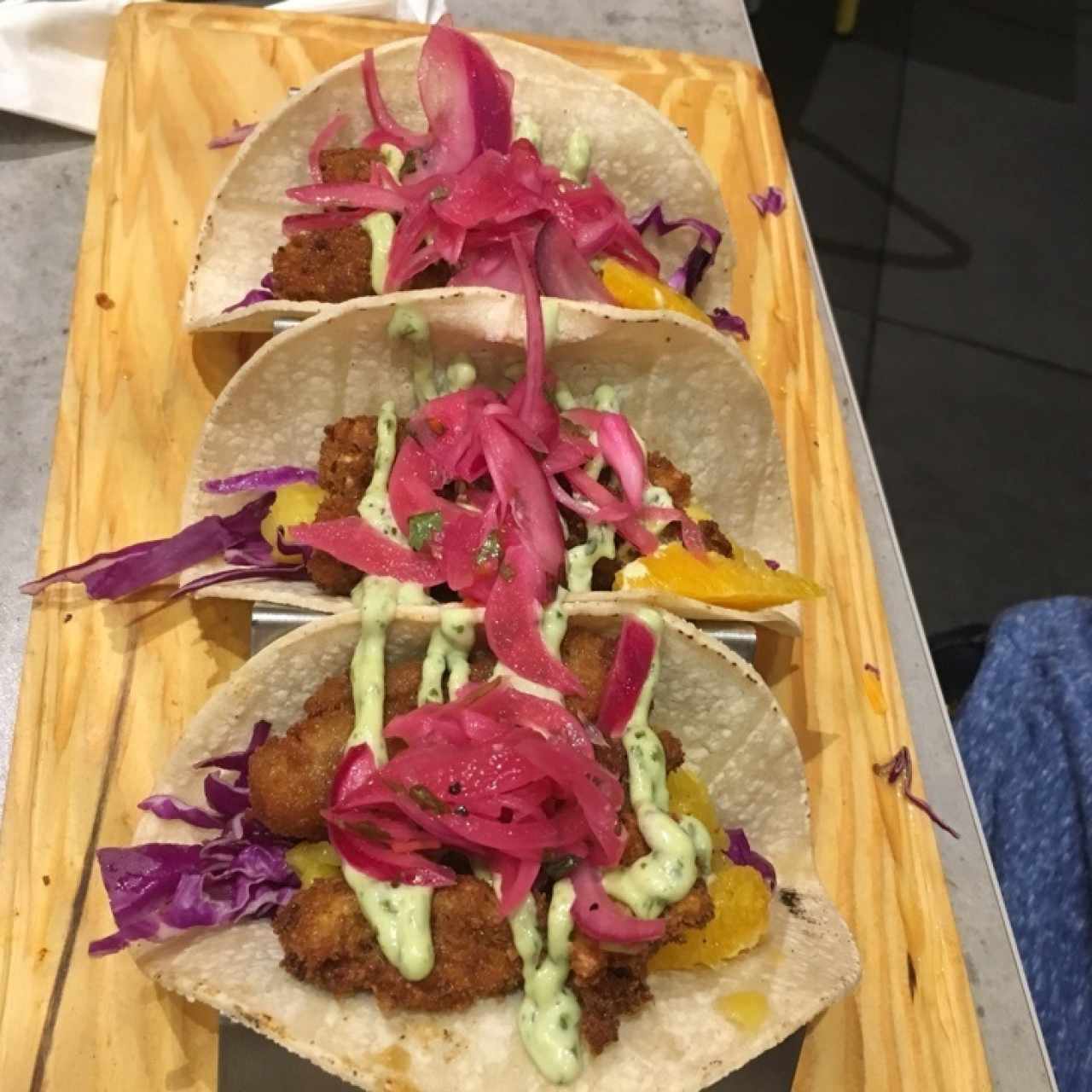 Tacos de pescado