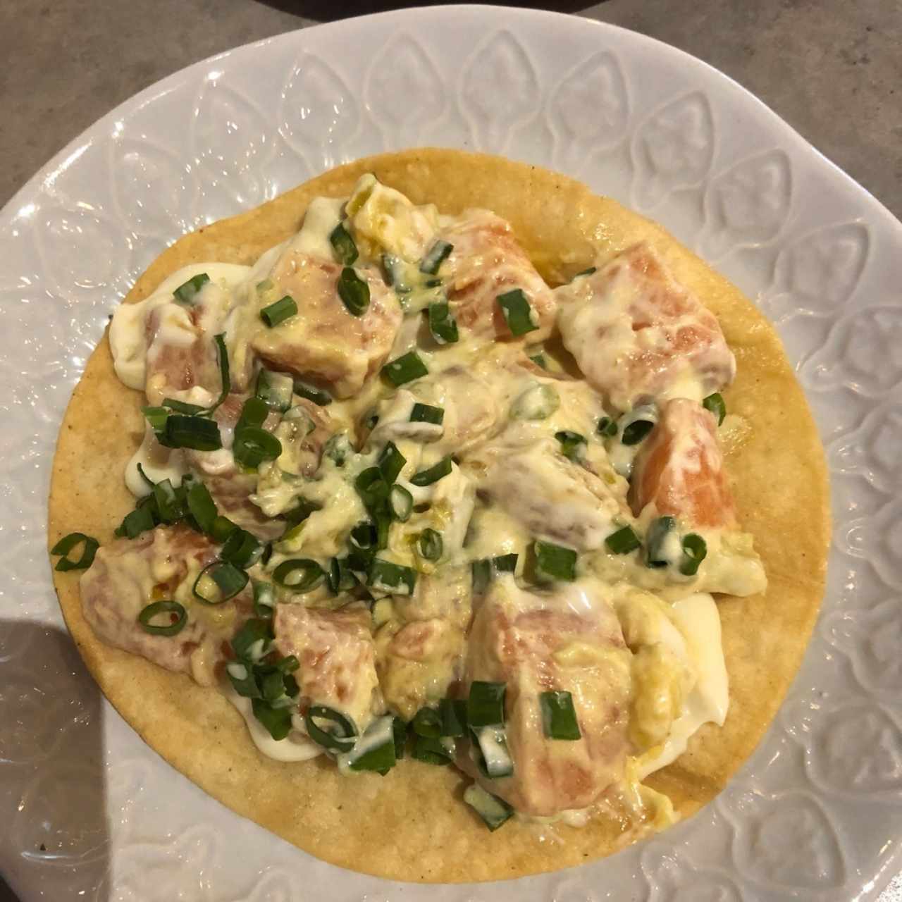 Taco de Salmón 