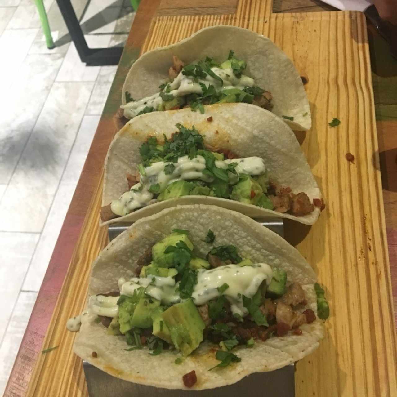 Trio de tacos Juana Mezclada