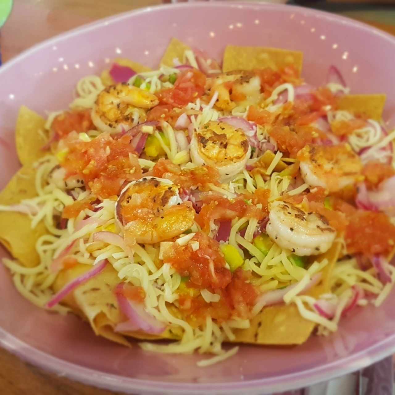 Nachos de Camaron