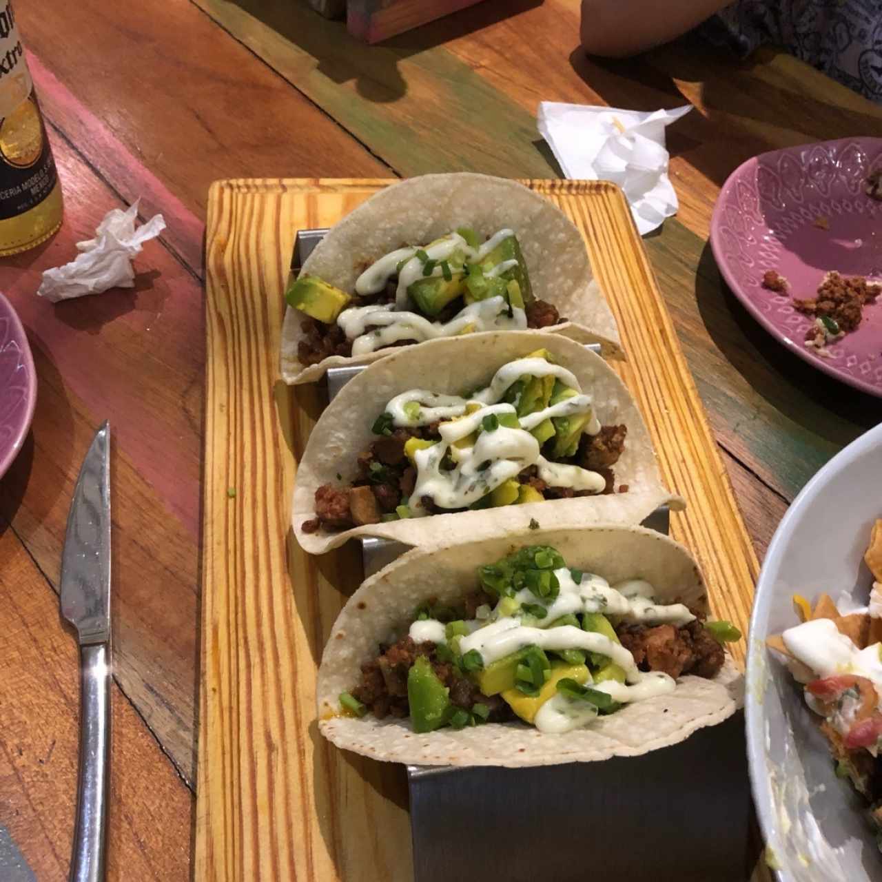 tacos de carne