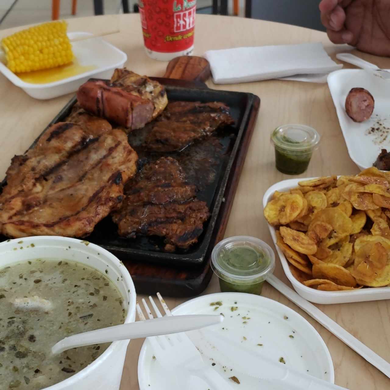 Parrillada Familiar con entrañas importada